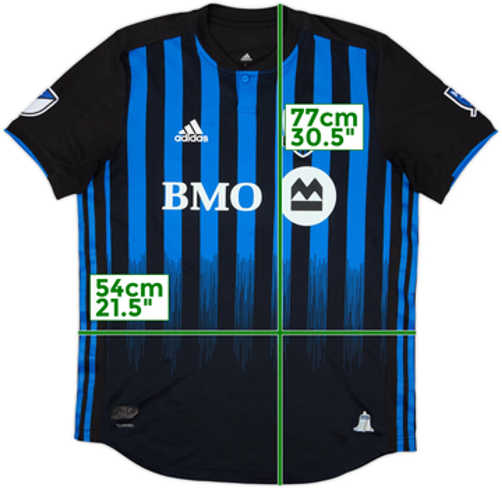 2019-20 Montreal Impact Authentic Home Shirt - 7/10 - (L)