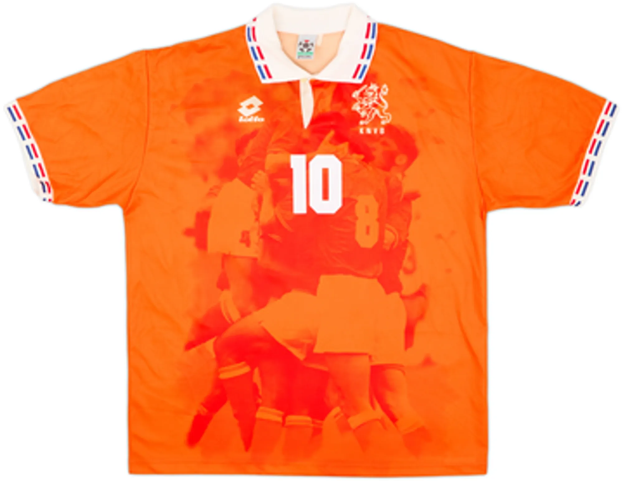 1996 Netherlands Home Shirt Bergkamp #10 - 8/10 - (M)