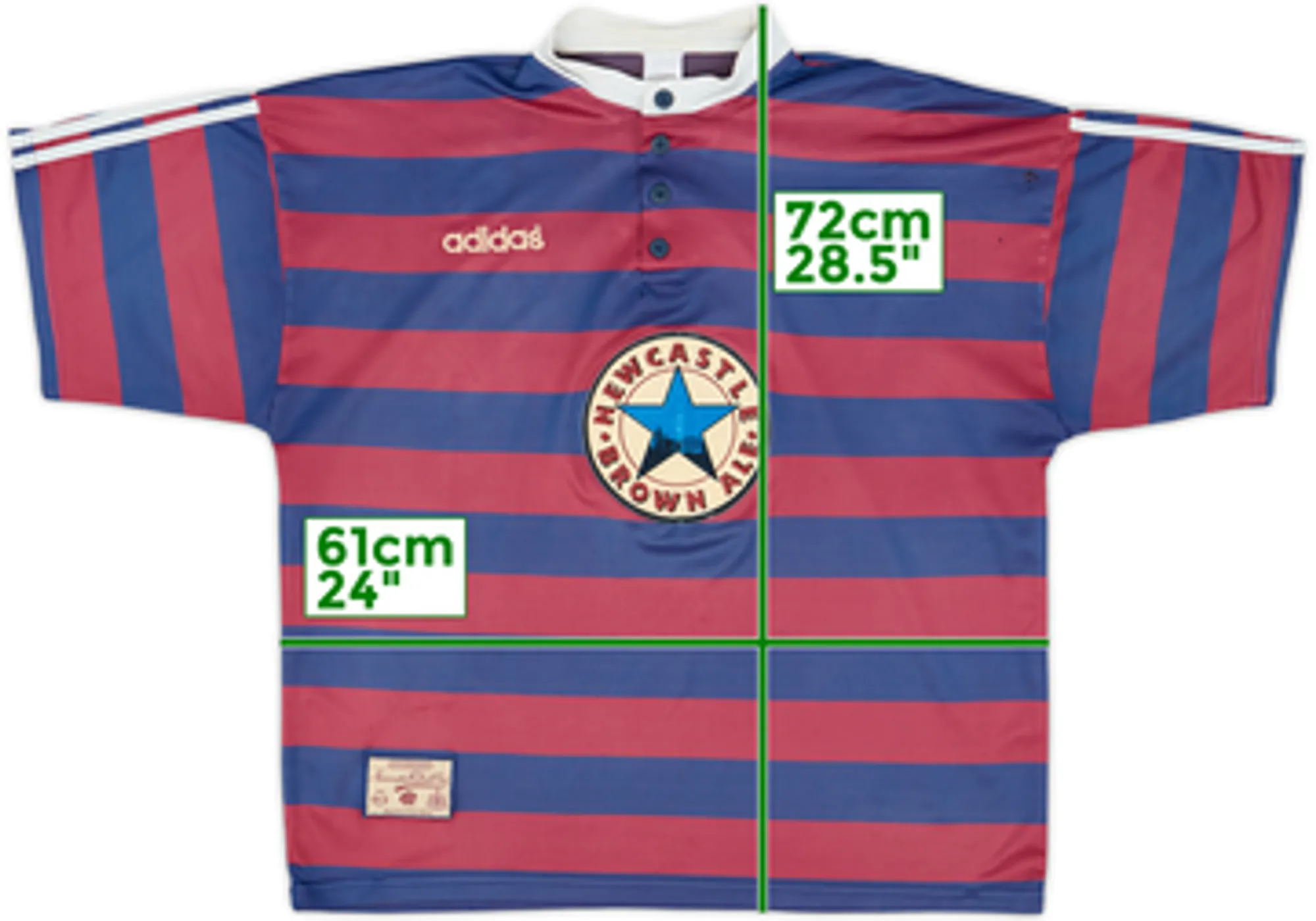1995-96 Newcastle Away Shirt - 5/10 - (XXL)