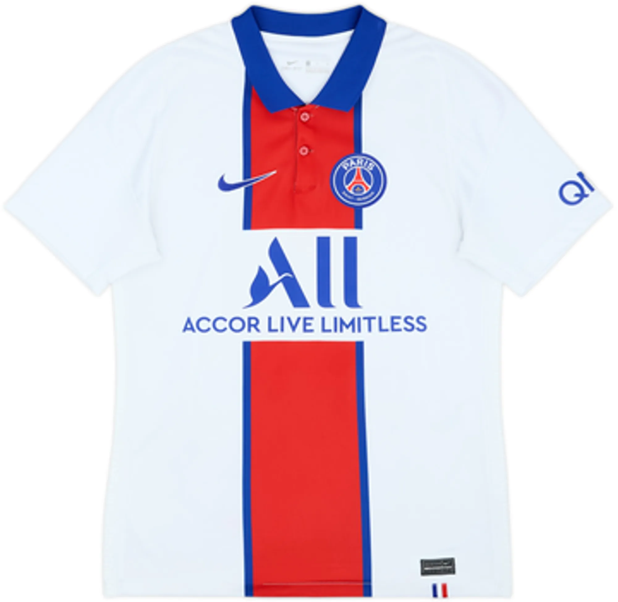 2020-21 Paris Saint-Germain Away Shirt Neymar Jr #10 - 8/10 - (M)