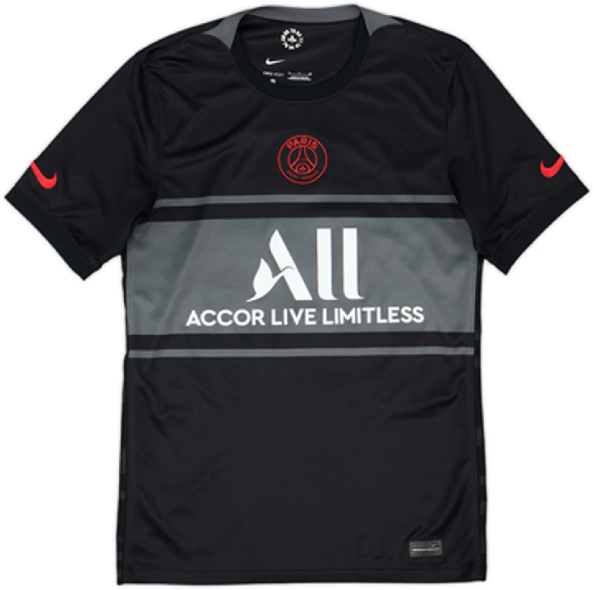 2021-22 Paris Saint-Germain Third Shirt Mbappe #7 - 9/10 - (S)