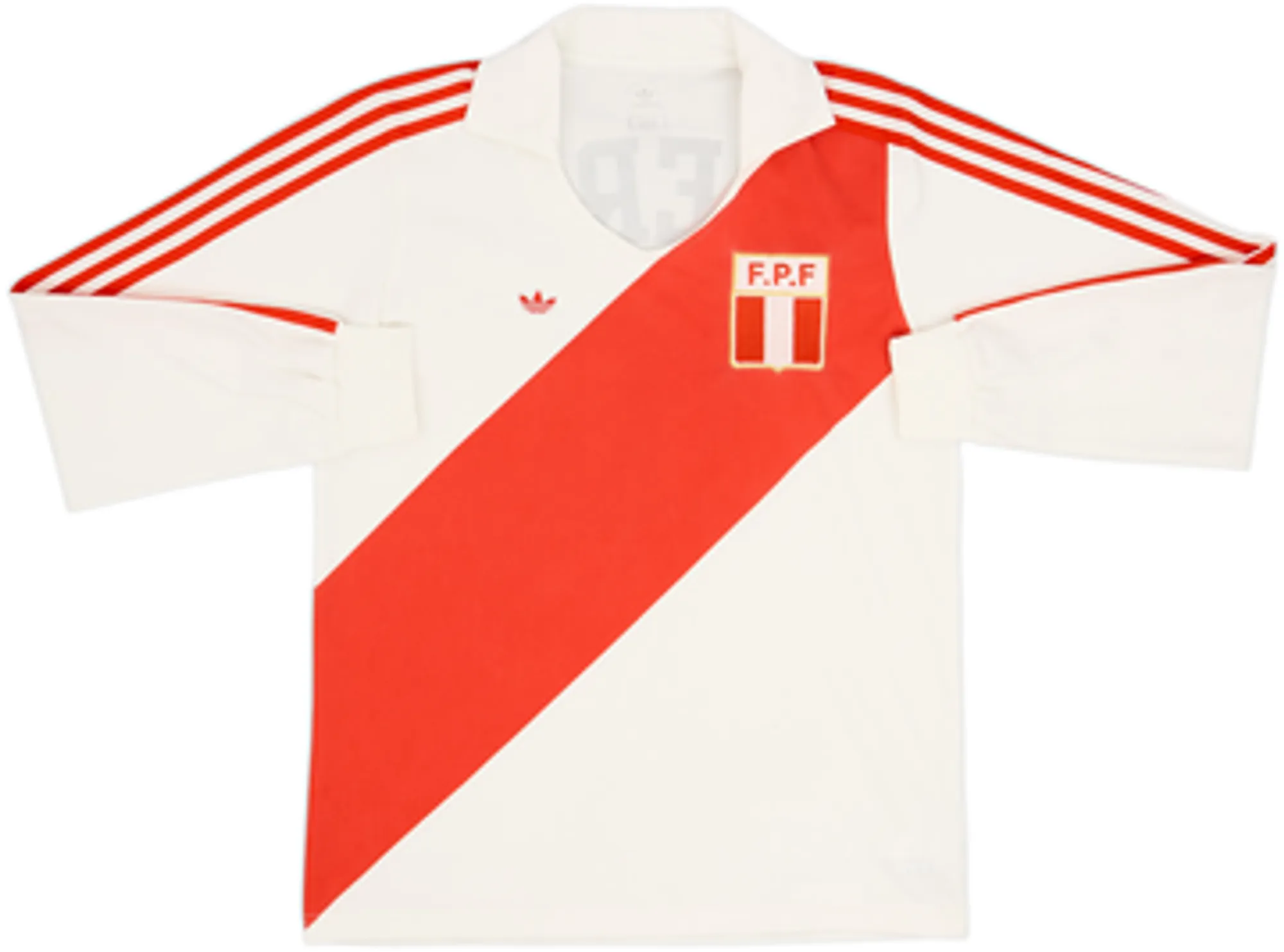 2005 Peru adidas Originals Retro Home L/S Shirt #10 - 8/10 - (S)