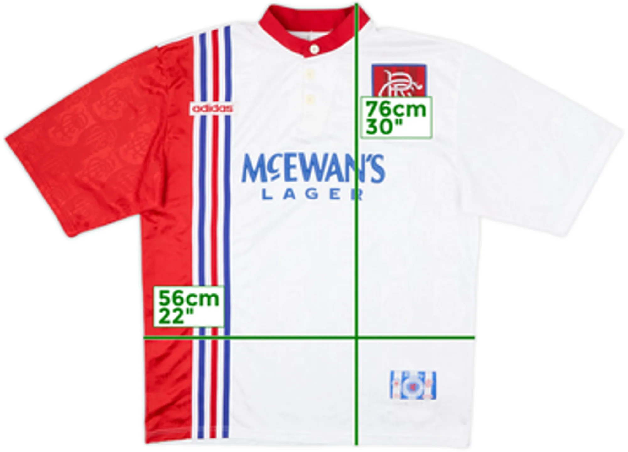 1996-97 Rangers Away Shirt - 10/10 - (L)