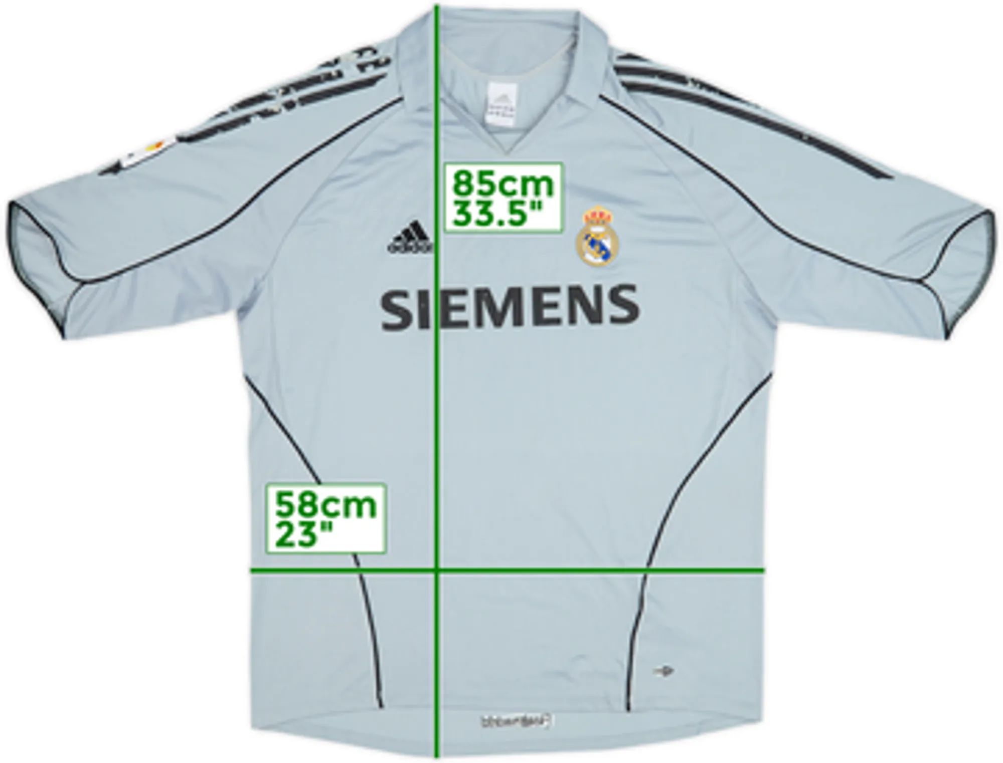 2005-06 Real Madrid Third Shirt - 5/10 - (L)