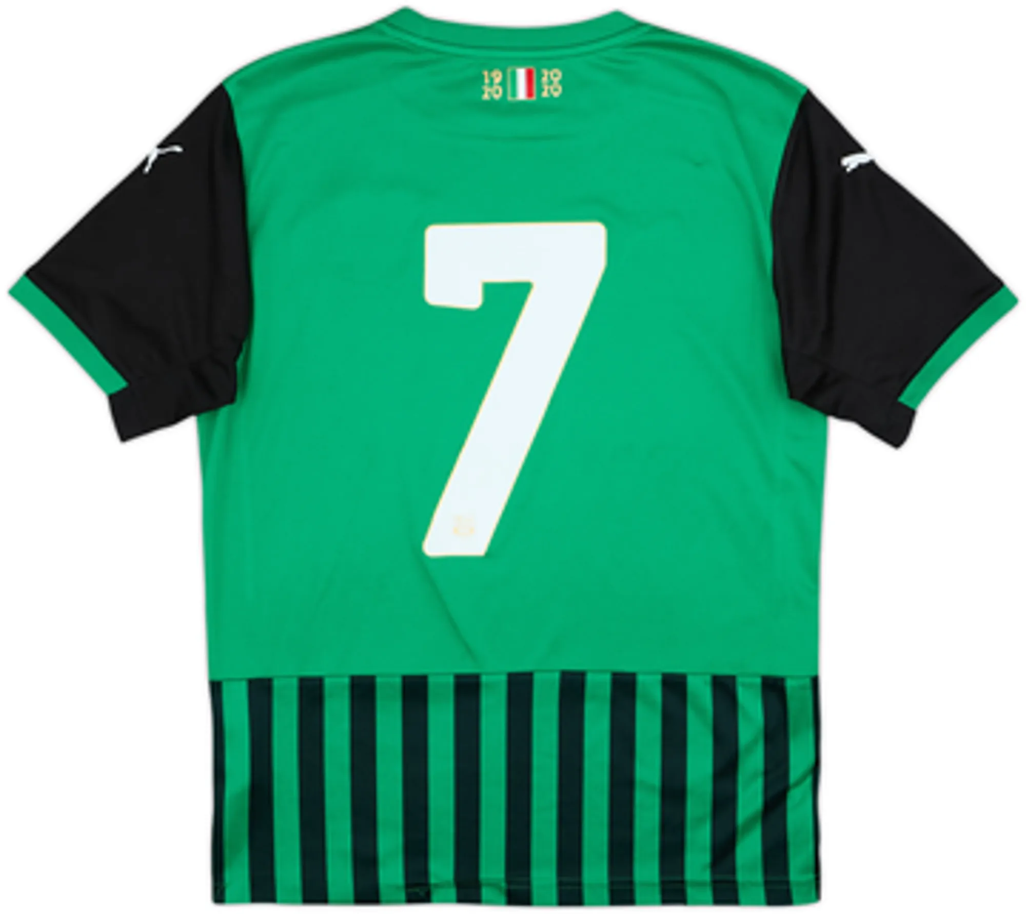 2020-21 Sassuolo Home Shirt #7 - 6/10 - (S)