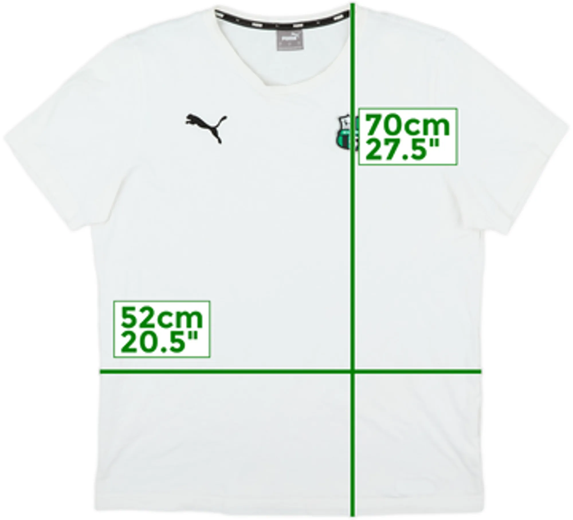 2020-21 Sassuolo Puma Cotton Tee - 10/10 - (L)
