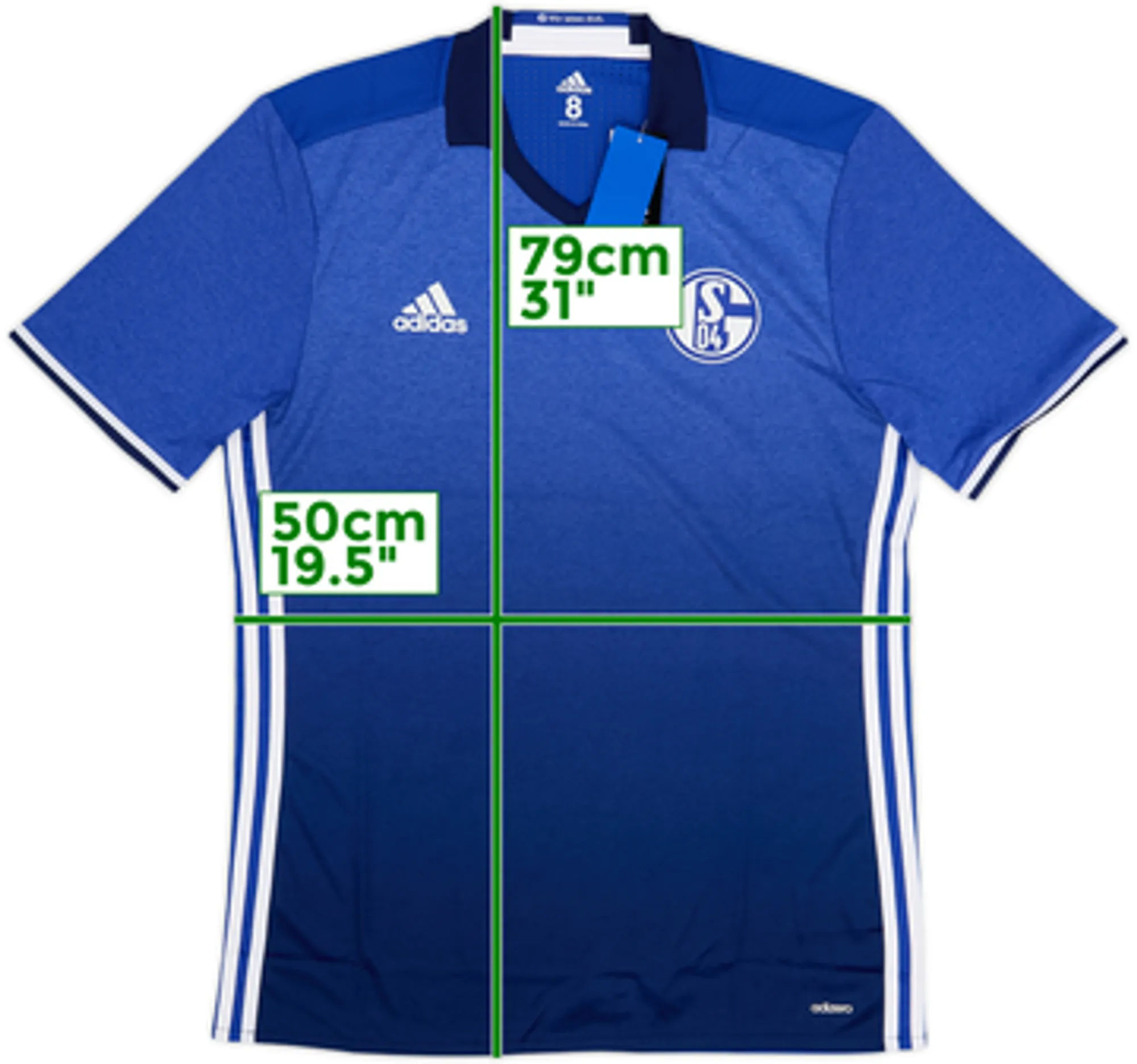 2016-18 Schalke Player Issue Home Shirt (L)
