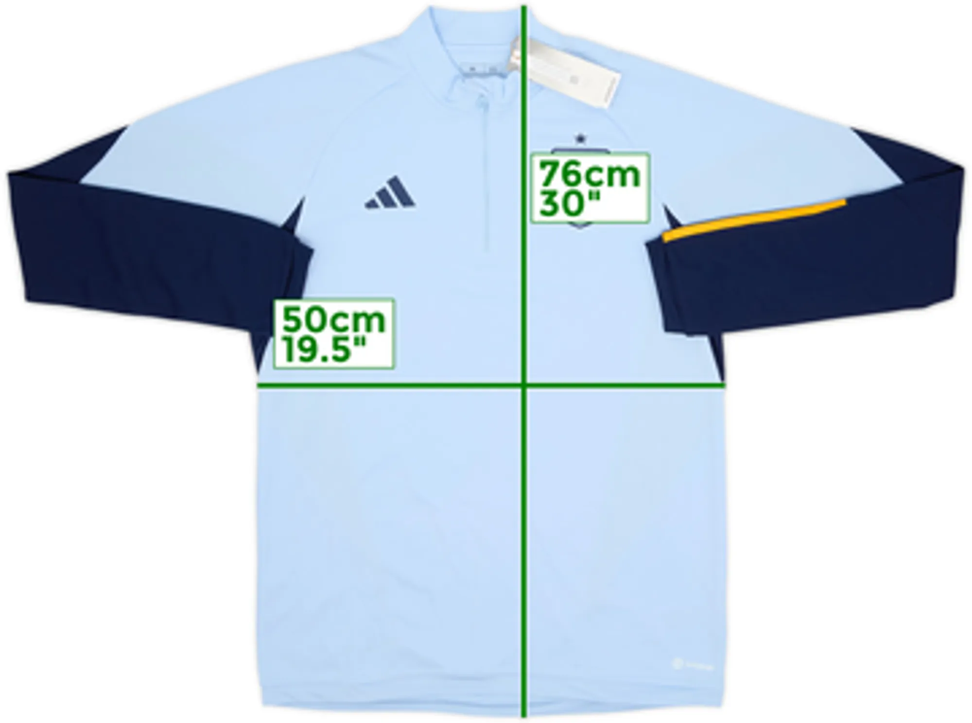 2022-24 Spain adidas 1/4 Zip Training Top (L)