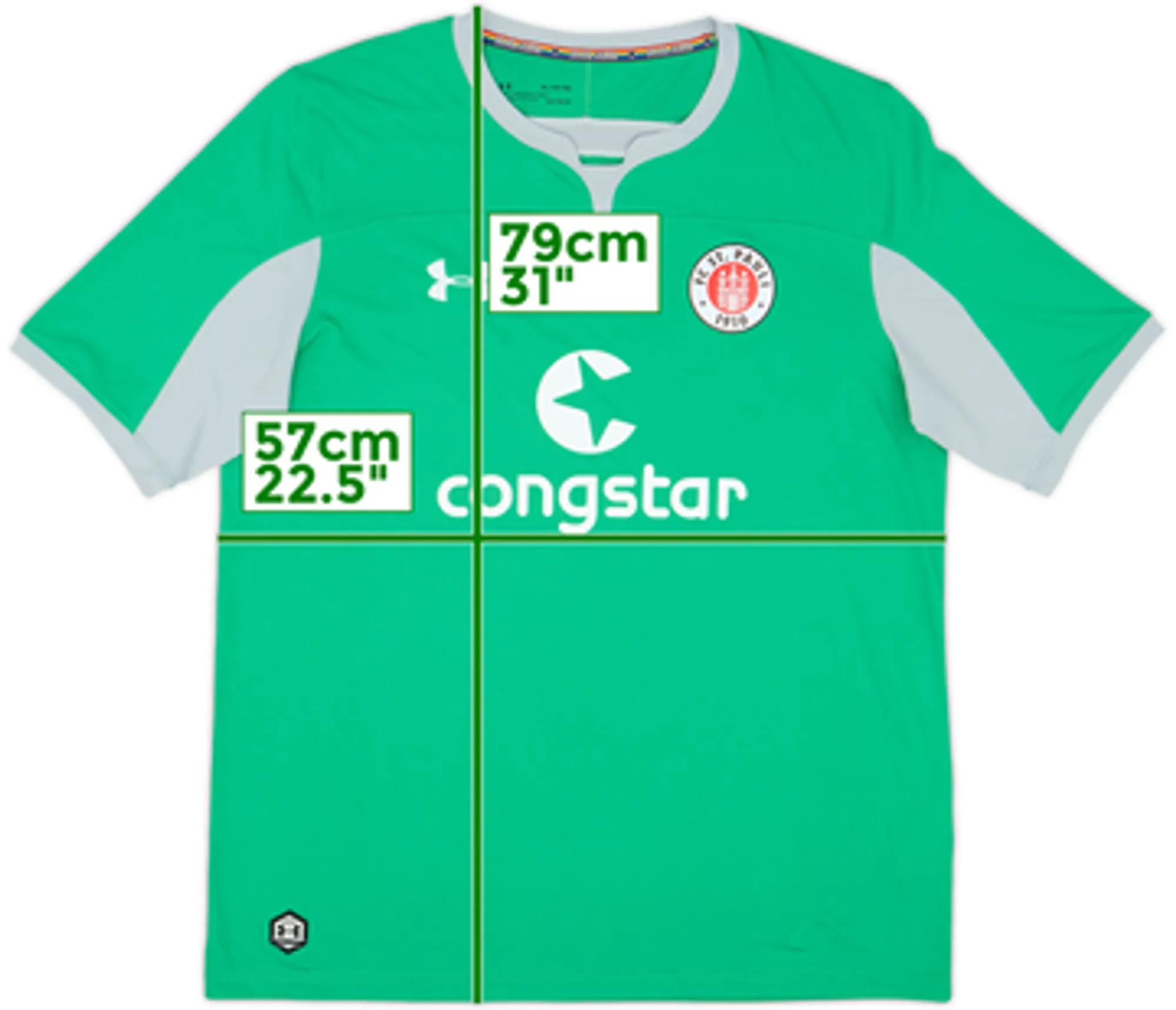 2018-19 St Pauli GK S/S Shirt - 9/10 - (XL)