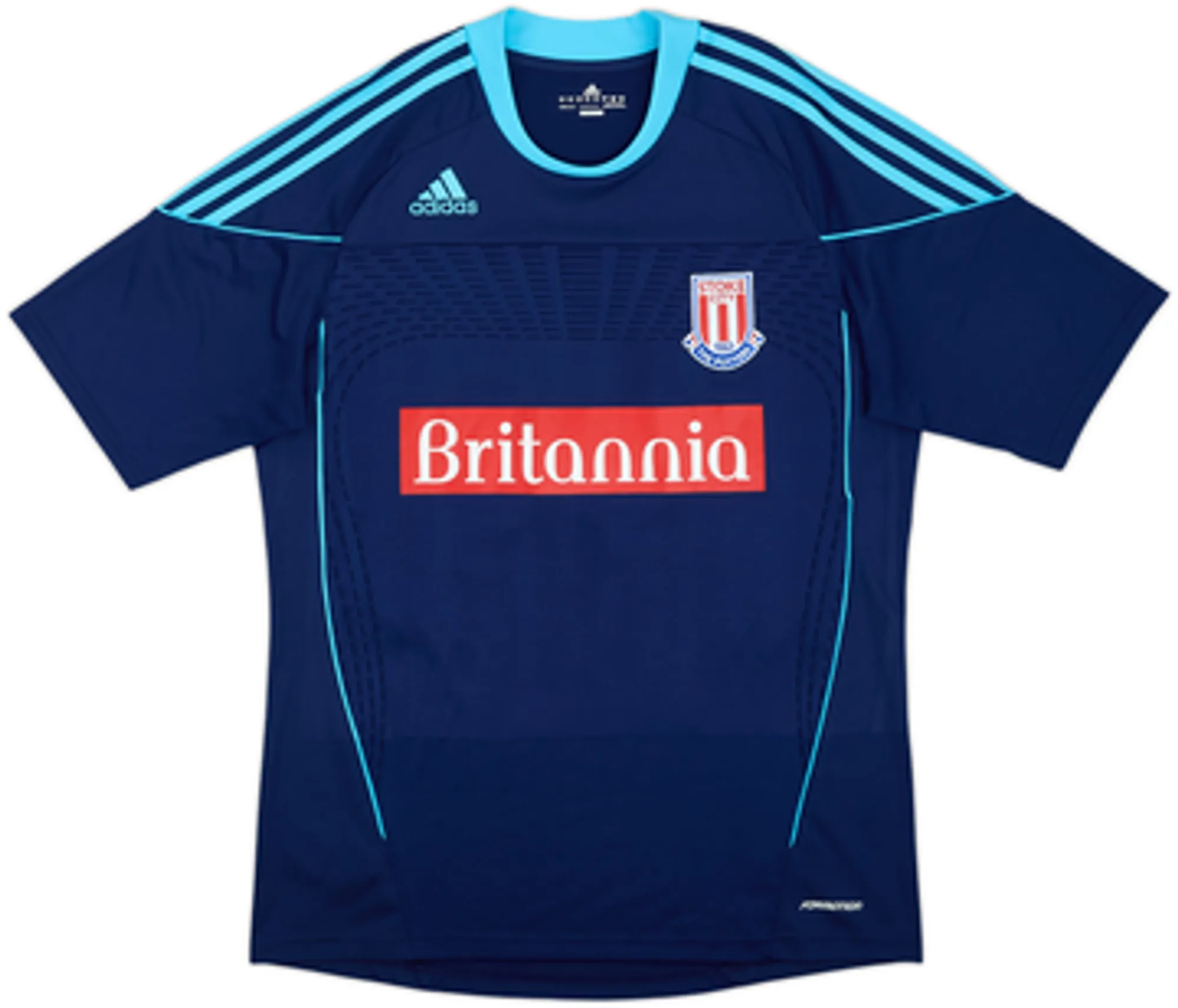 2010-12 Stoke City Away Shirt Delap #24 - 8/10 - (L)