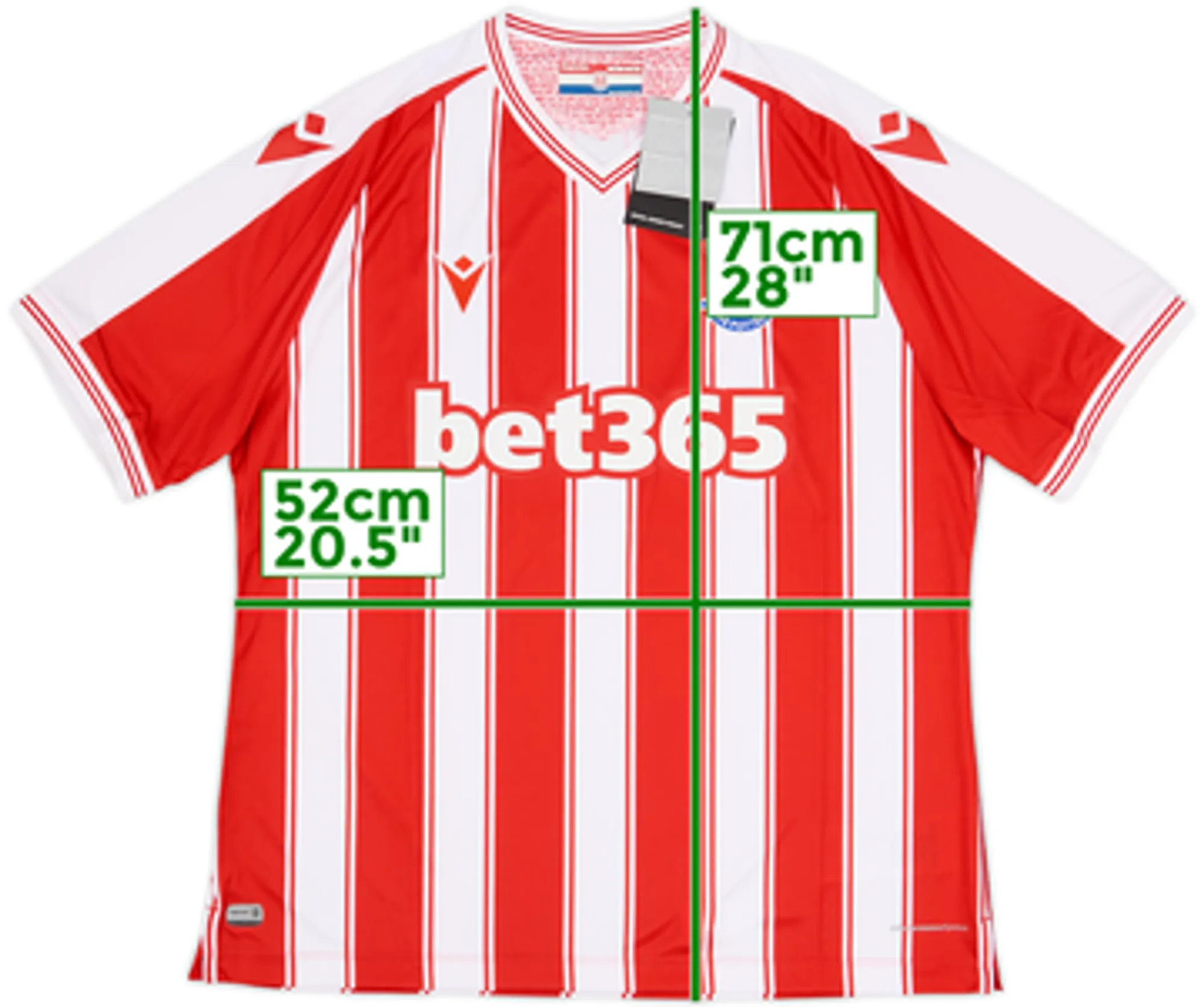 2020-21 Stoke City Home Shirt (Women's XL)