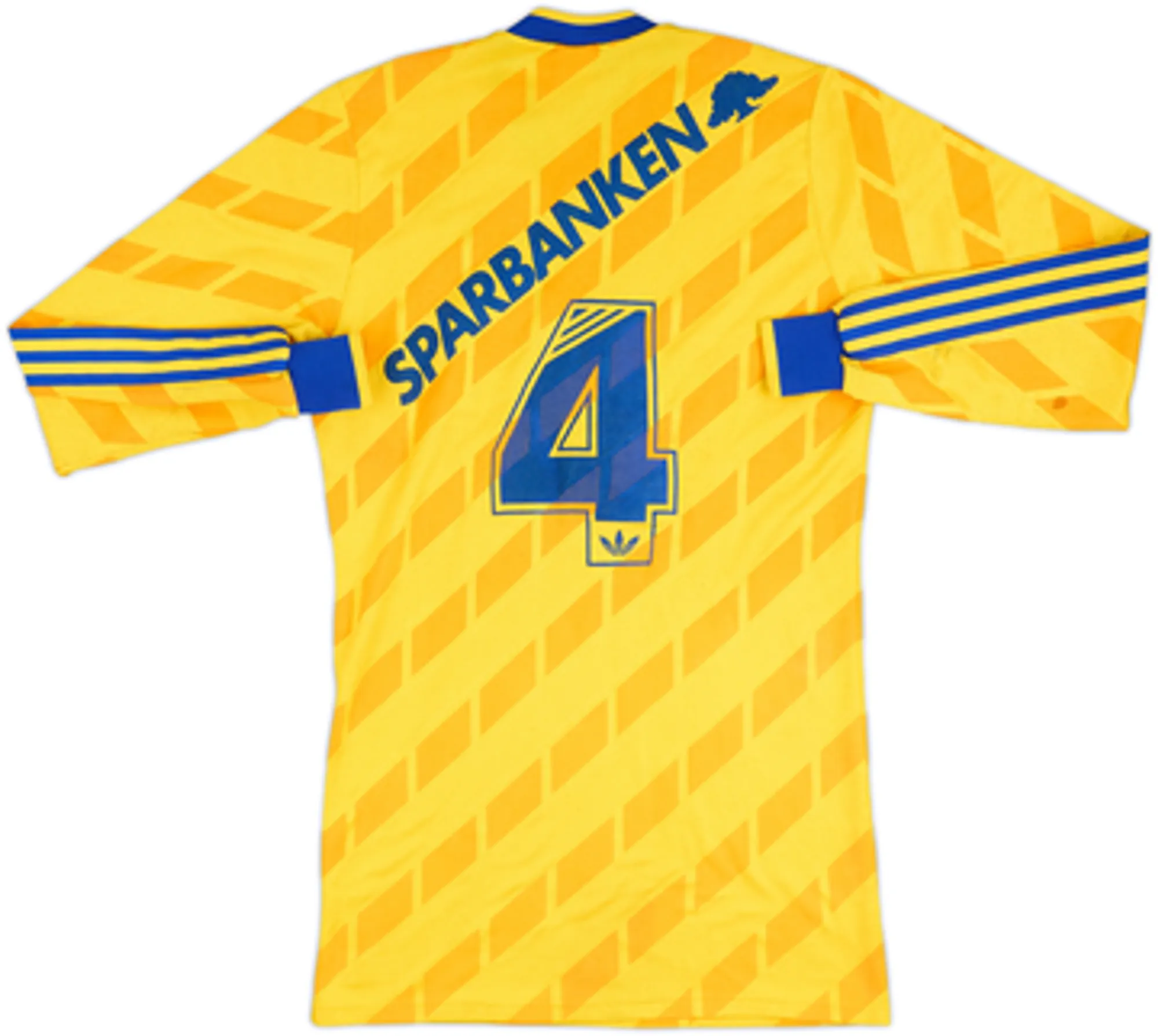 1990 Sweden Player Issue Home/Training L/S Shirt #4 - 7/10 - (L)