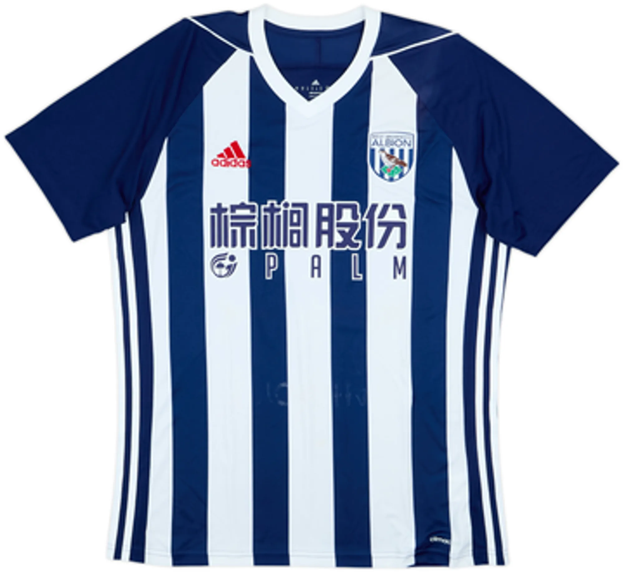 2017-18 West Brom Home Shirt Evans #6 - 6/10 - (M)