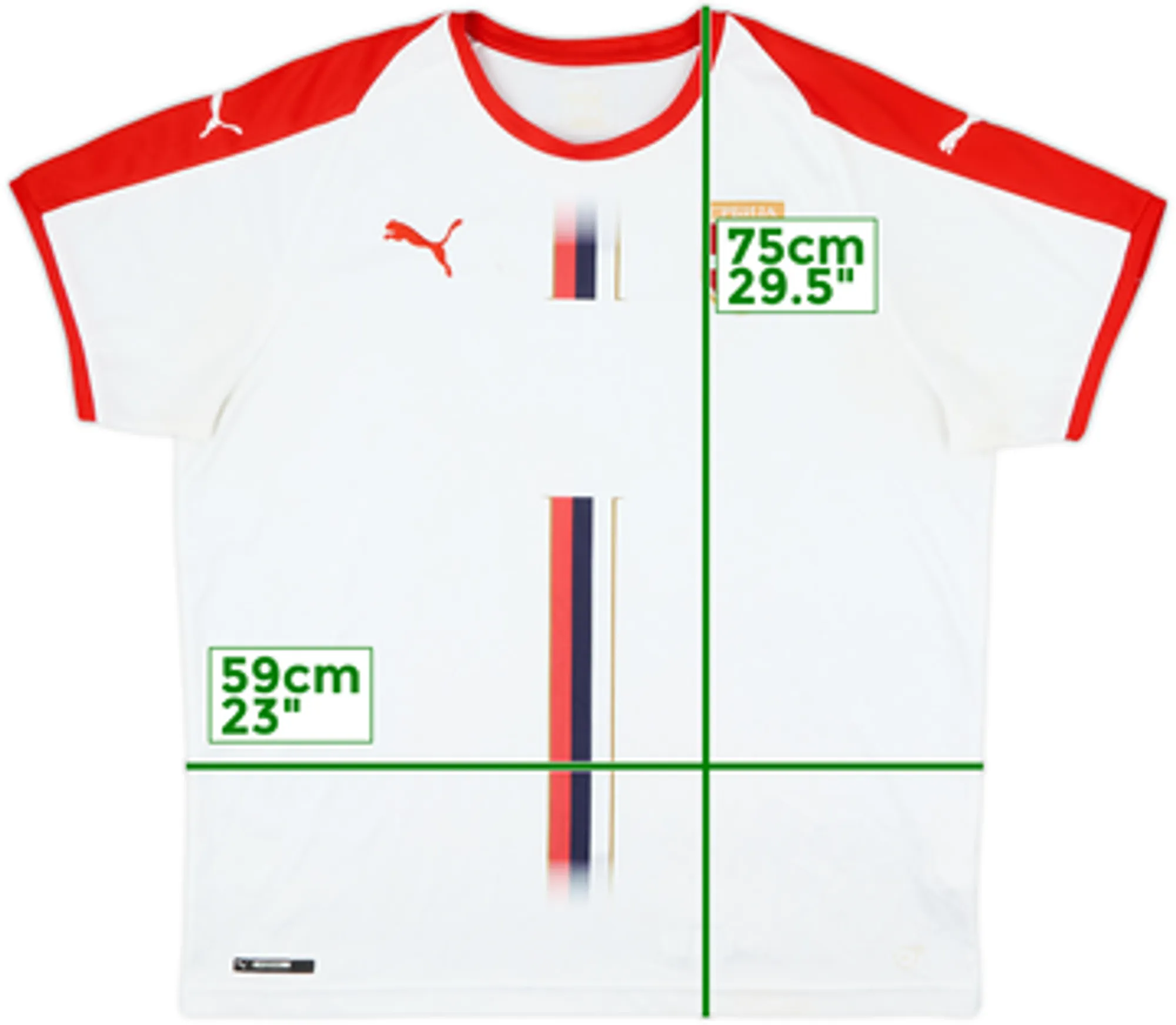 2018-19 Serbia Away Shirt - 6/10 - (XL)