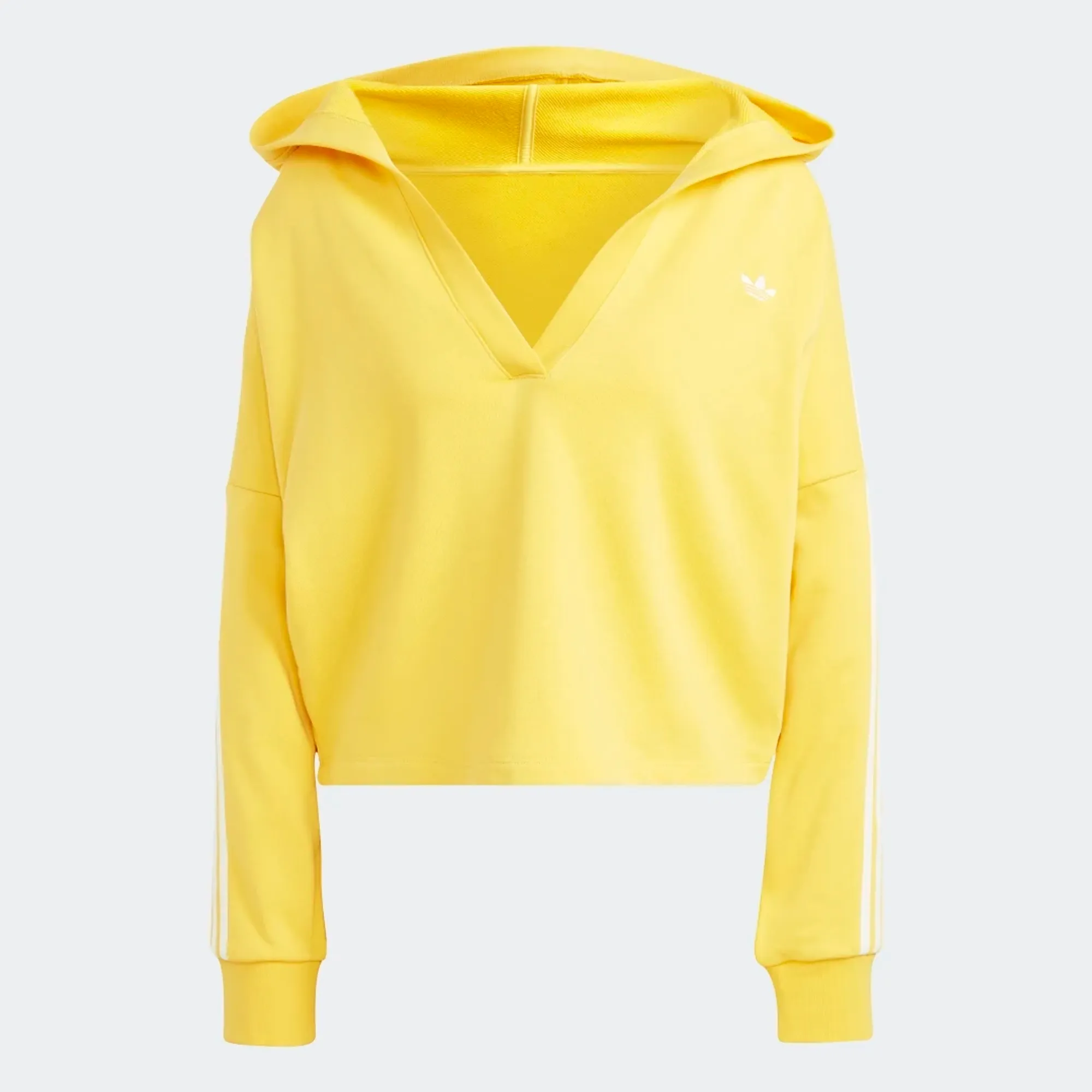 adidas V-Neck Short Hoodie