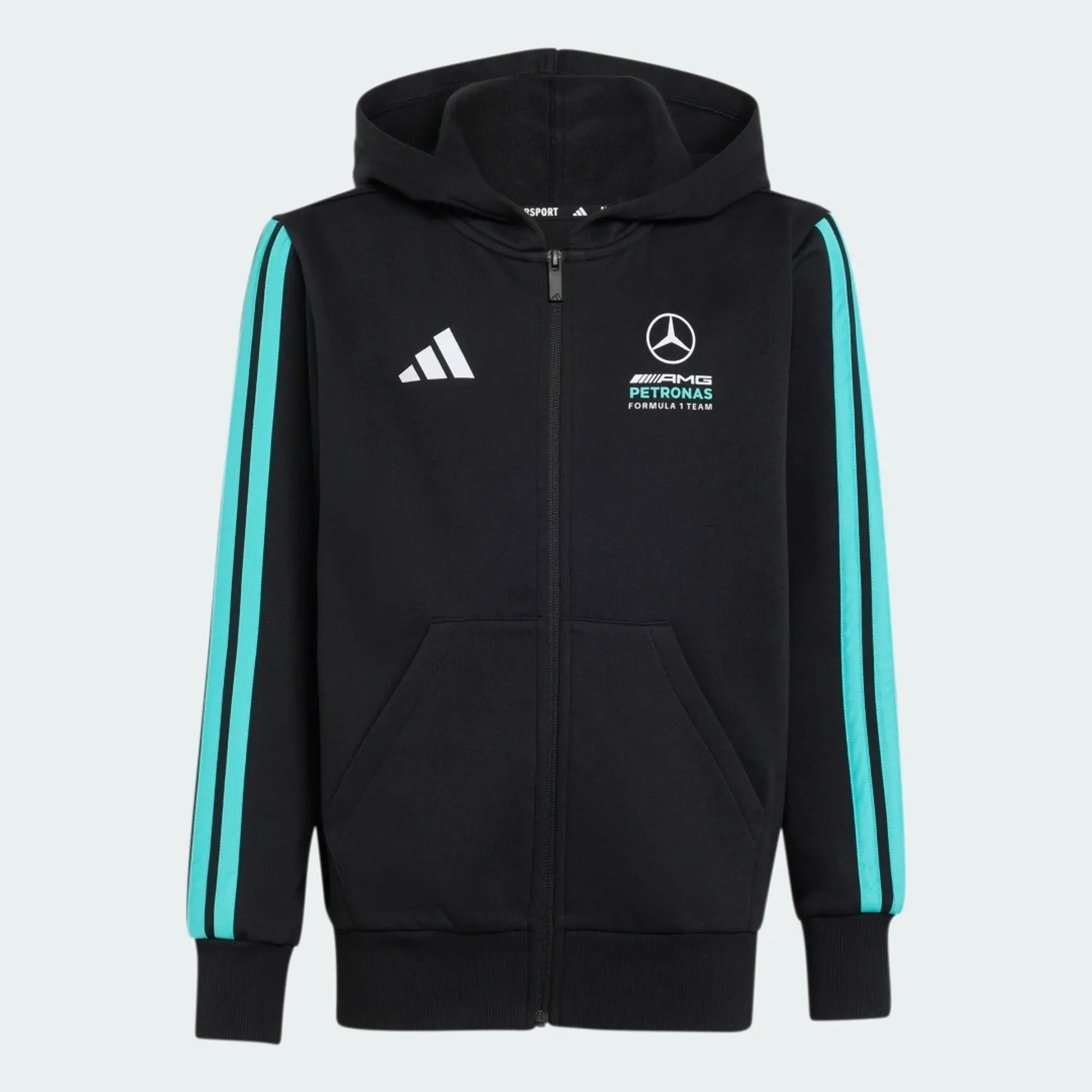 adidas MERCEDES - AMG PETRONAS FORMULA 1 TEAM DNA FULL ZIP HOODY