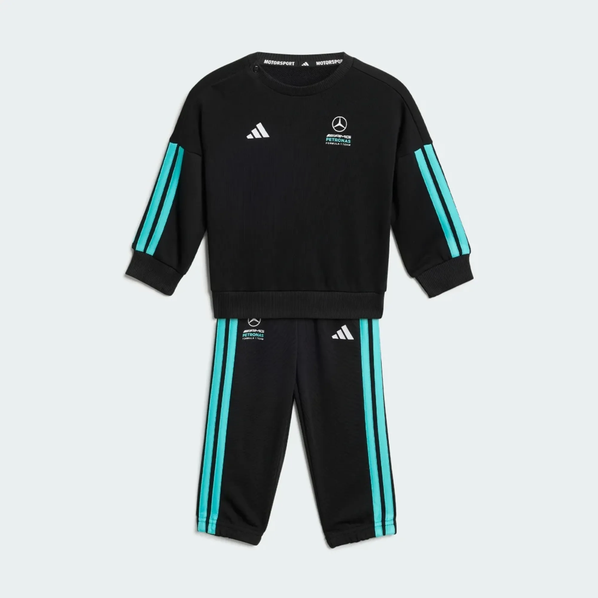 adidas MERCEDES - AMG PETRONAS FORMULA 1 TEAM DNA BABY JOGGER LONG SLEEVE
