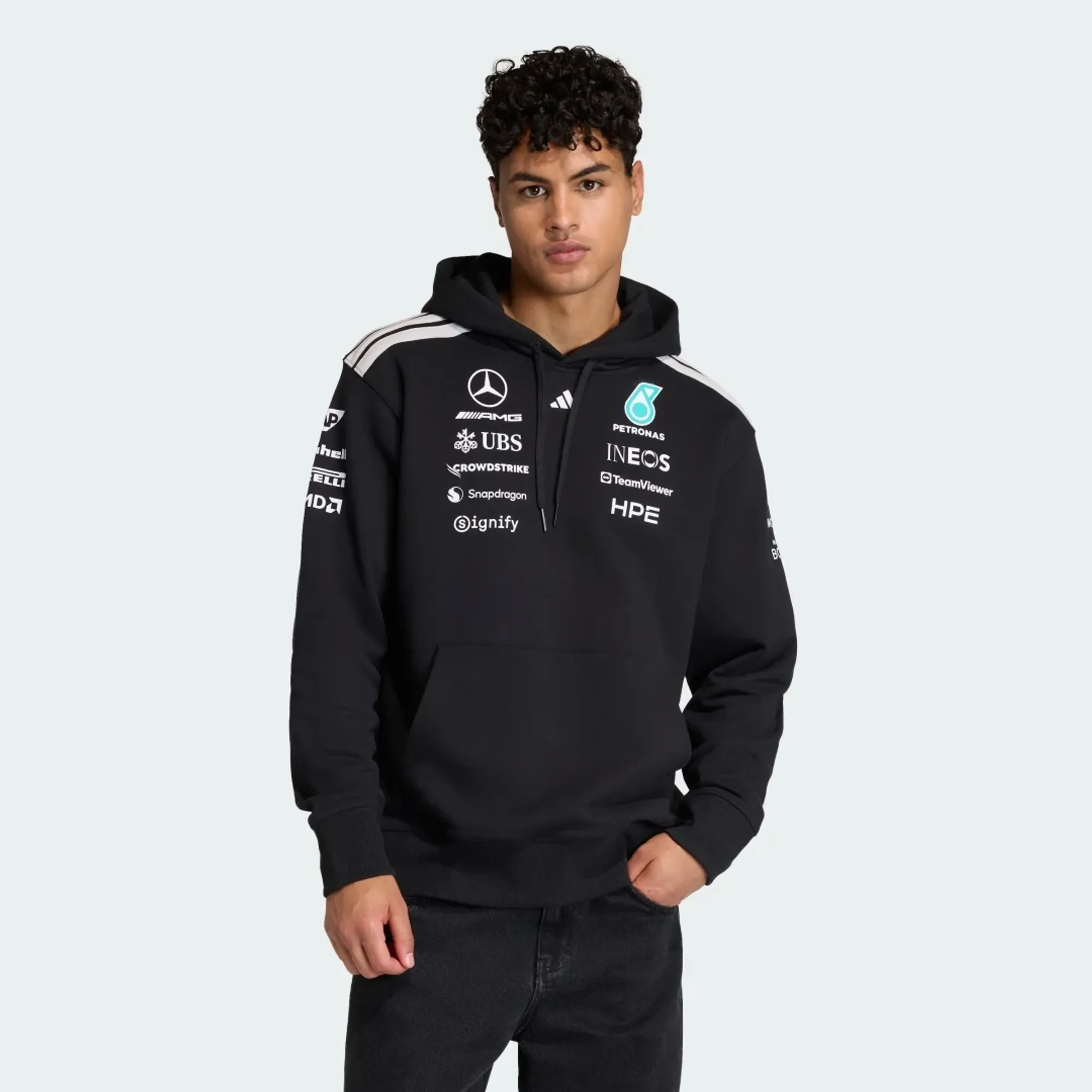 adidas MERCEDES - AMG PETRONAS FORMULA 1 TEAM DRIVER HOOD Sweatshirt