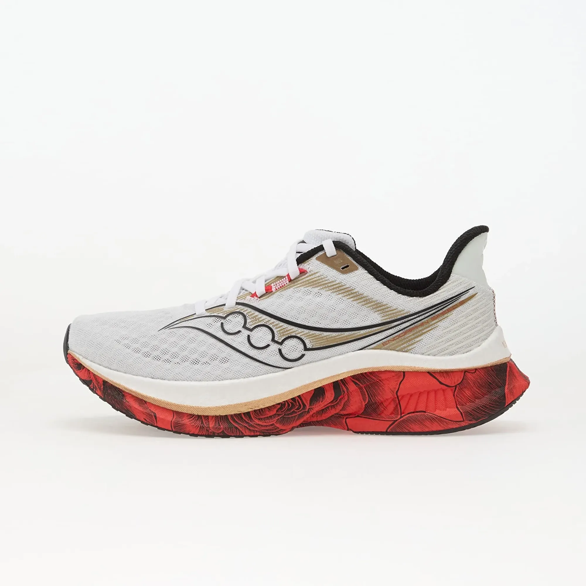Saucony Endorphin Speed 5 Competition running shoe Men-white, coral