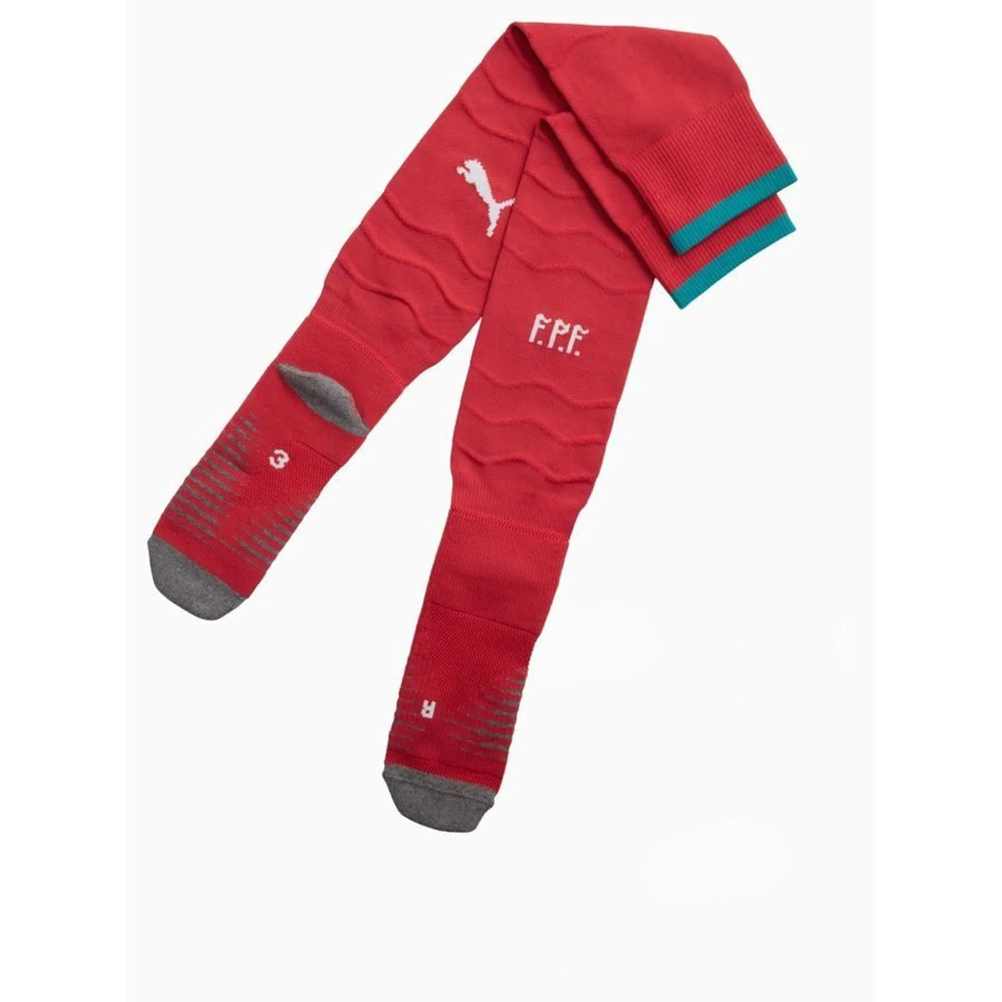 PUMA Portugal Graphic Football Socks Men in Red | Size 12-14