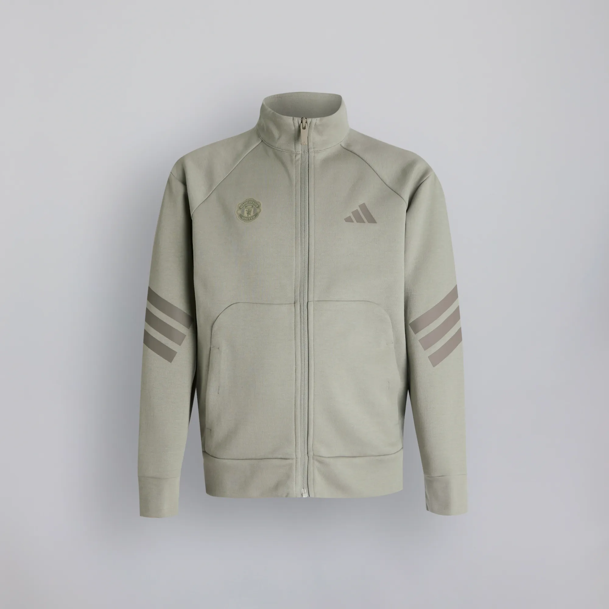 Manchester United x adidas Kids Future Icons Tracksuit Beige