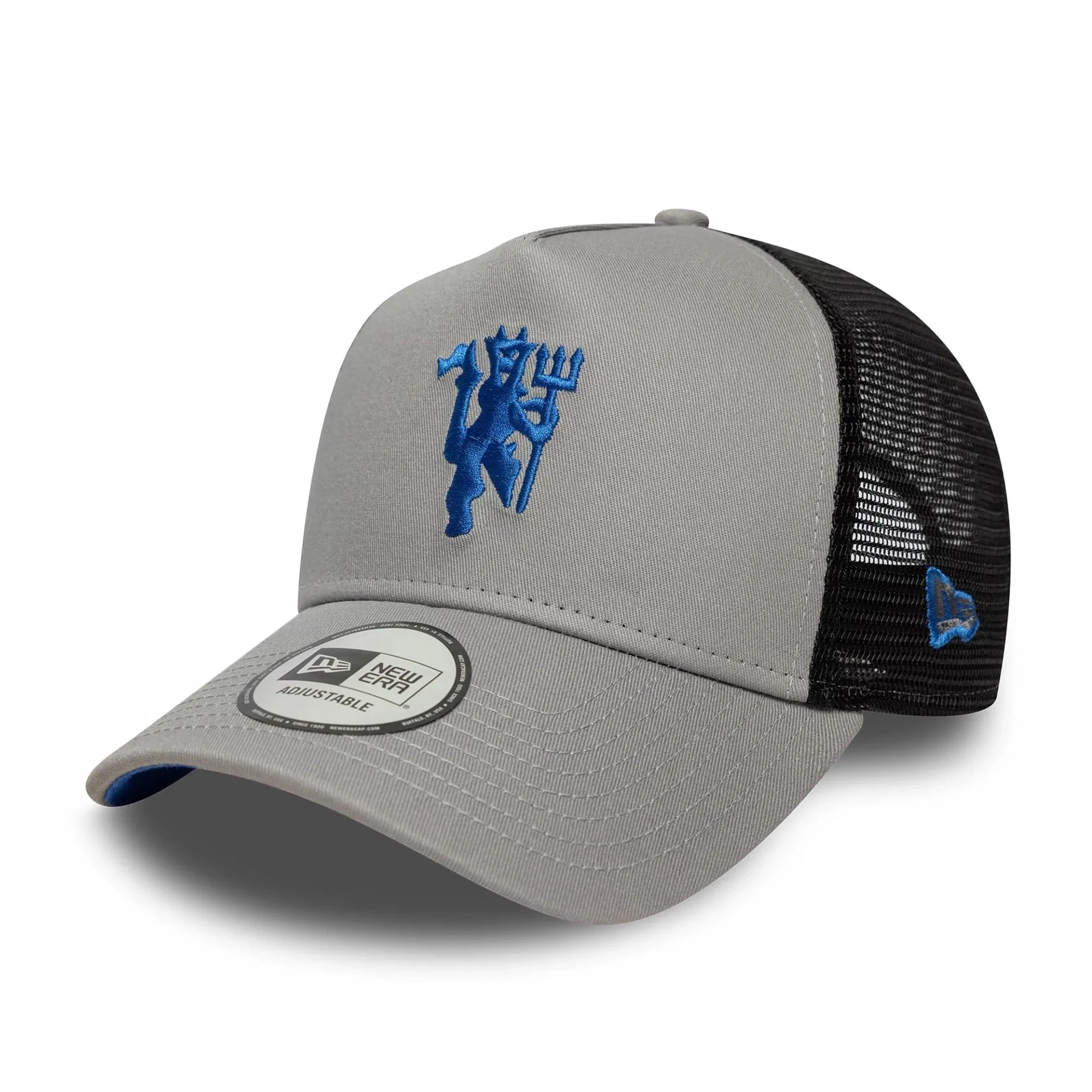 Manchester United FC Grey 9FORTY A-Frame Trucker Cap New Era Cap adult unisex