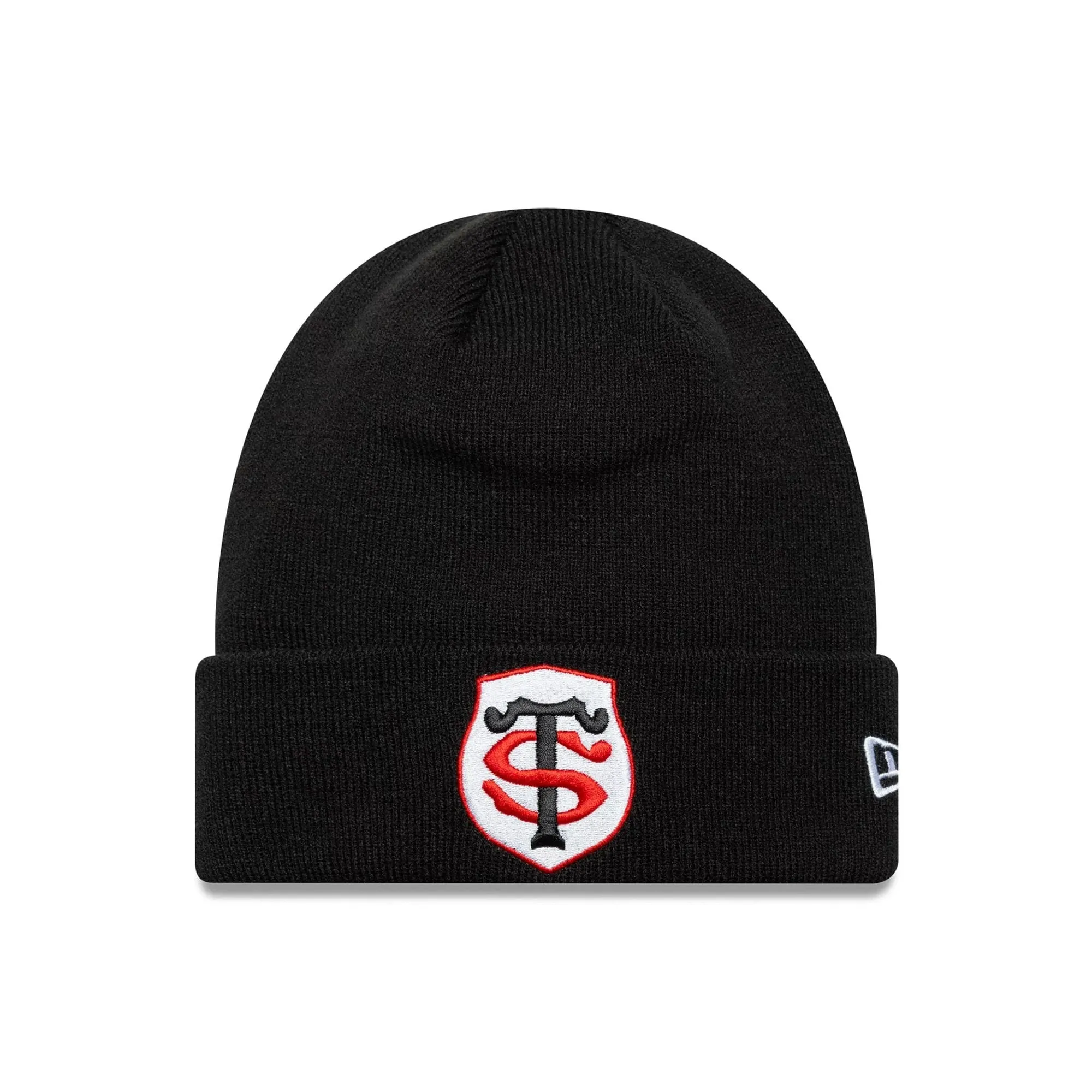 Stade Toulousain Core Black Cuff Knit Beanie Hat New Era Cap adult unisex