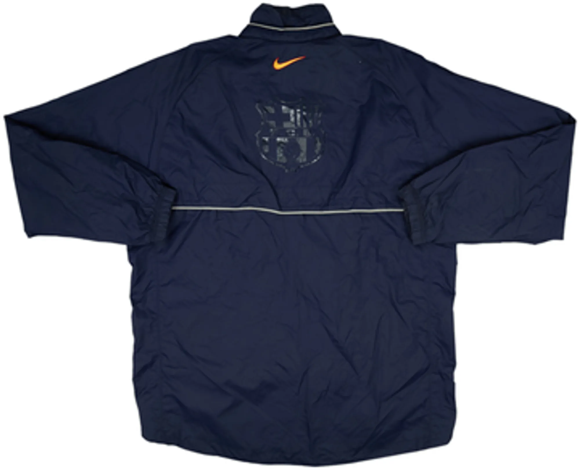 2000-01 Barcelona Nike Hooded Rain Jacket - 8/10 - (S)