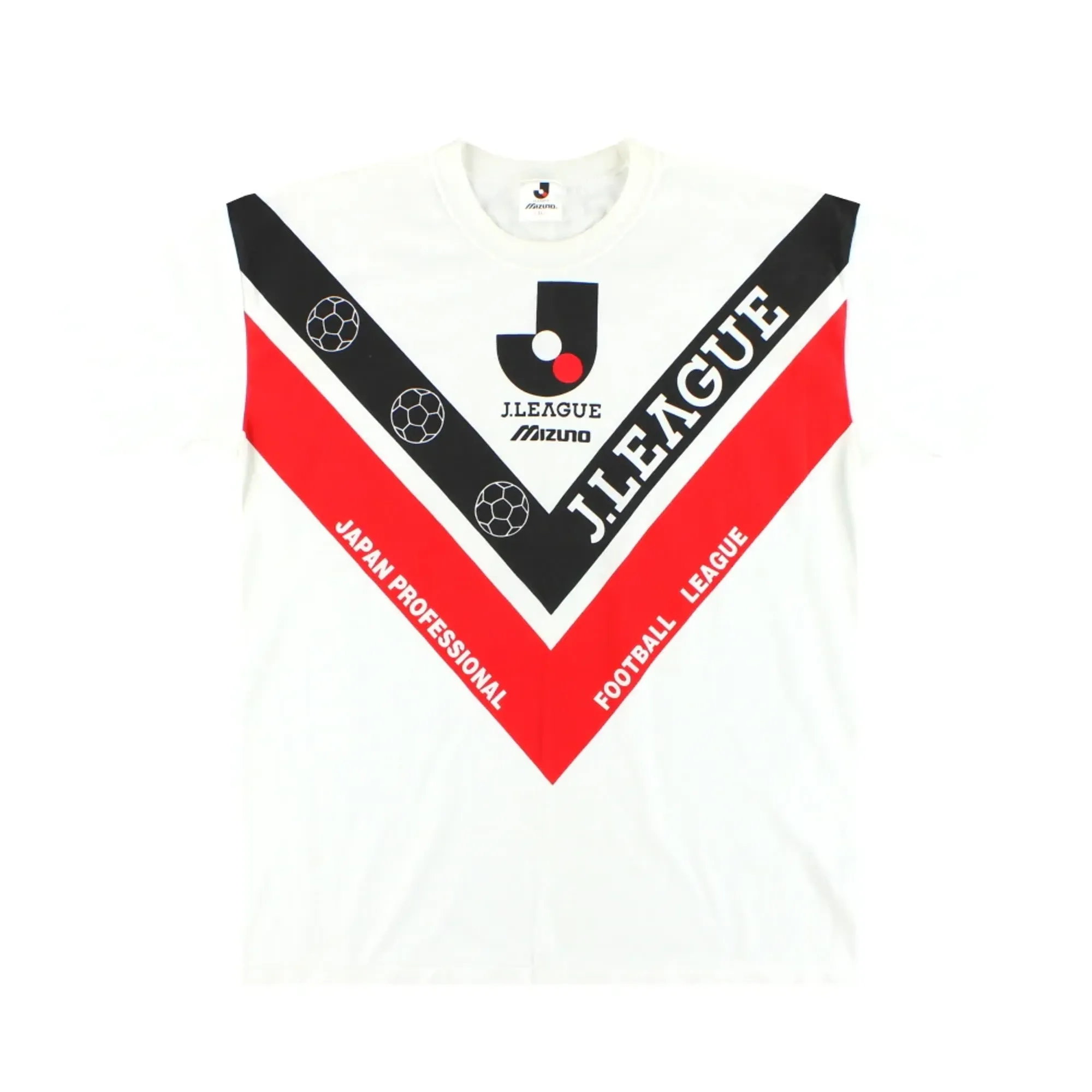 1990'S J. League Mizuno Leisure Tee *Mint* L - Other World Clubs / Mint 