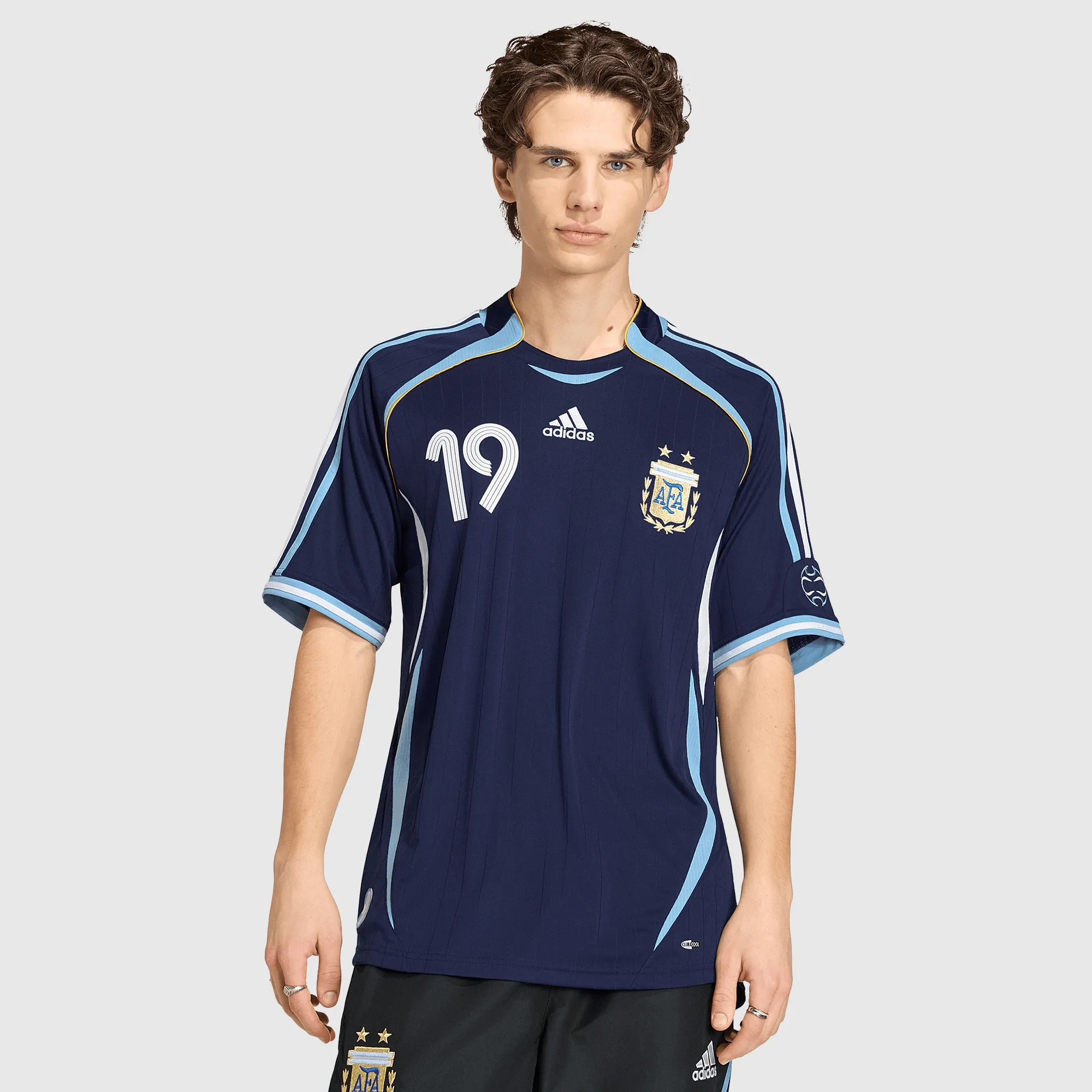 adidas Originals Argentina 2006 Away Shirt With Messi 19