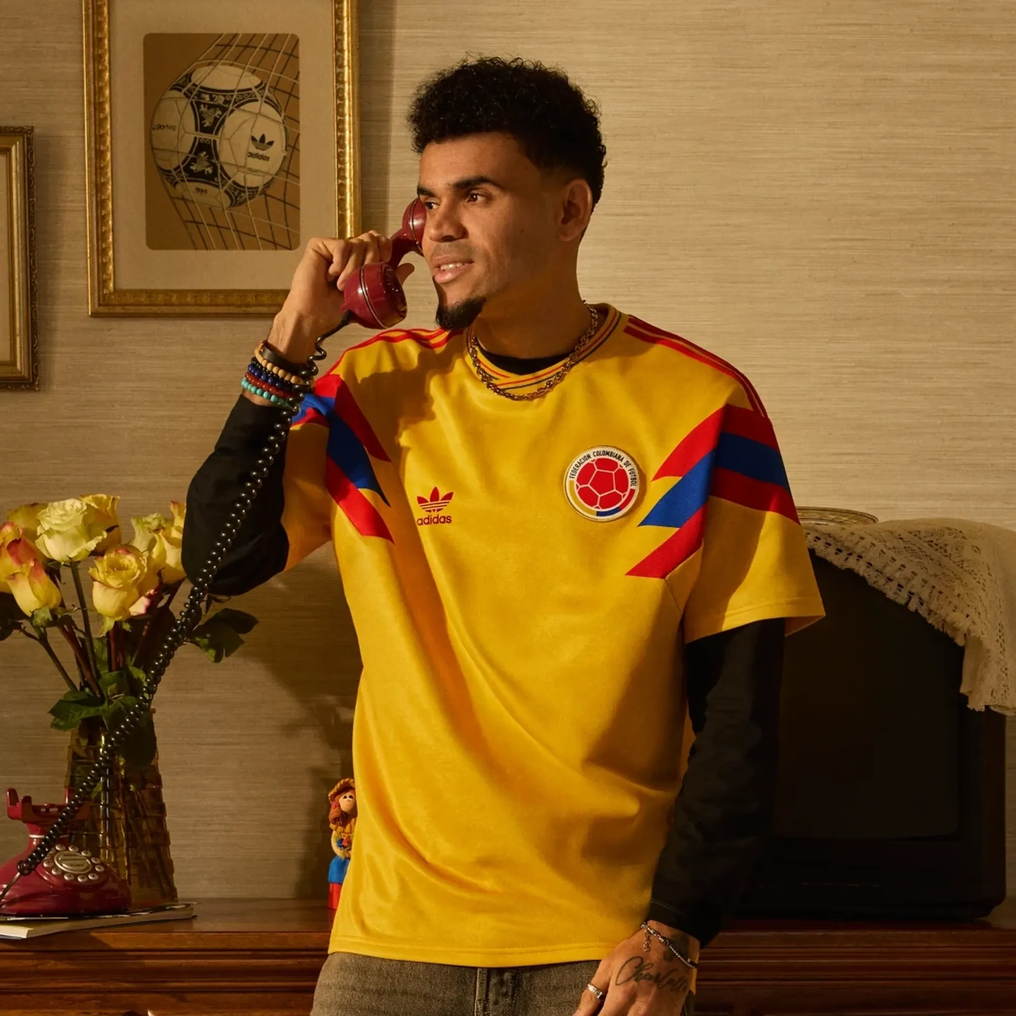 adidas Originals adidas Colombia Away Jersey 1990