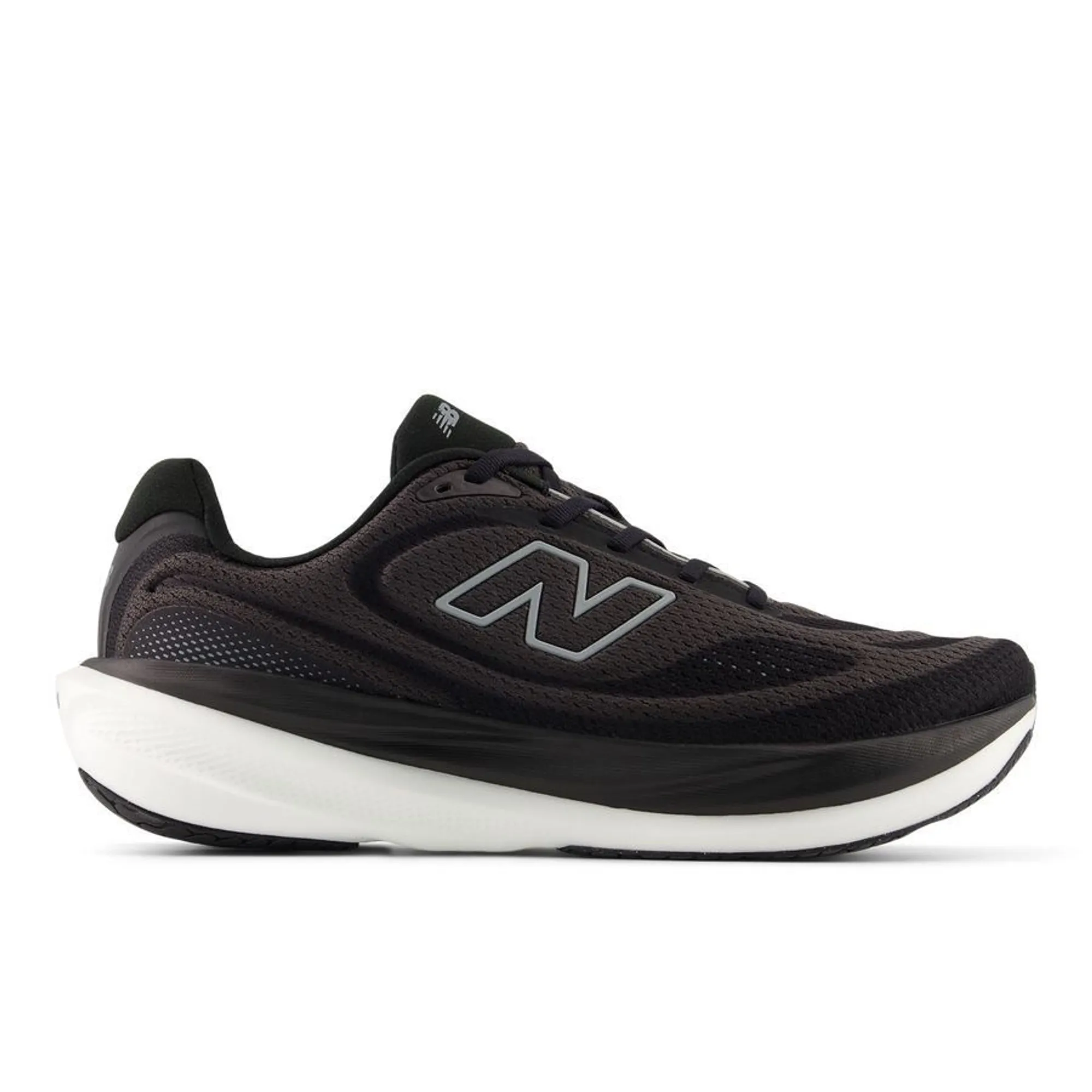 New Balance Men's 1080v15 men's in Black/Grey Synthetic