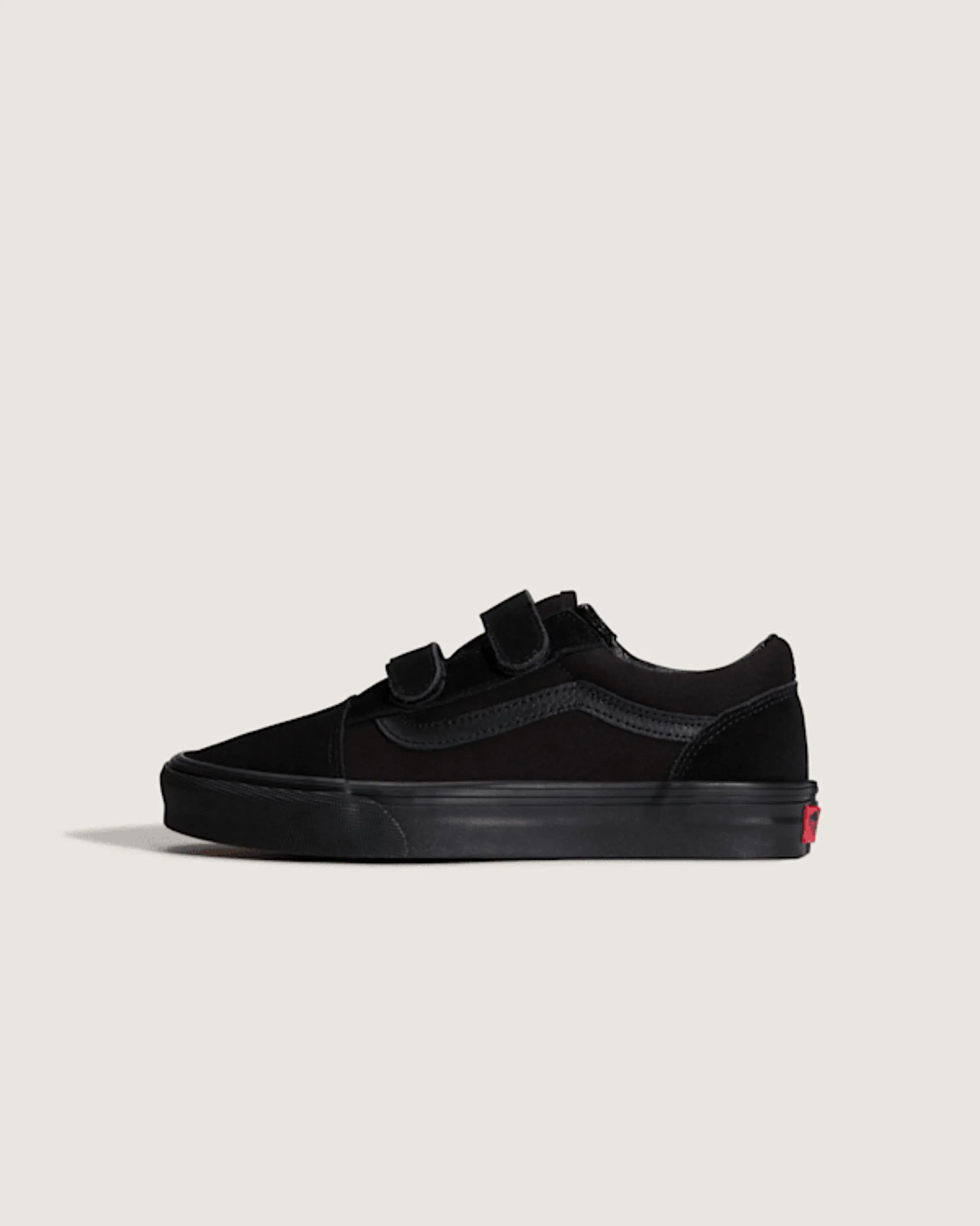 Vans - Youth Old Skool Hook And Loop Shoes (8-14+ Years), Black