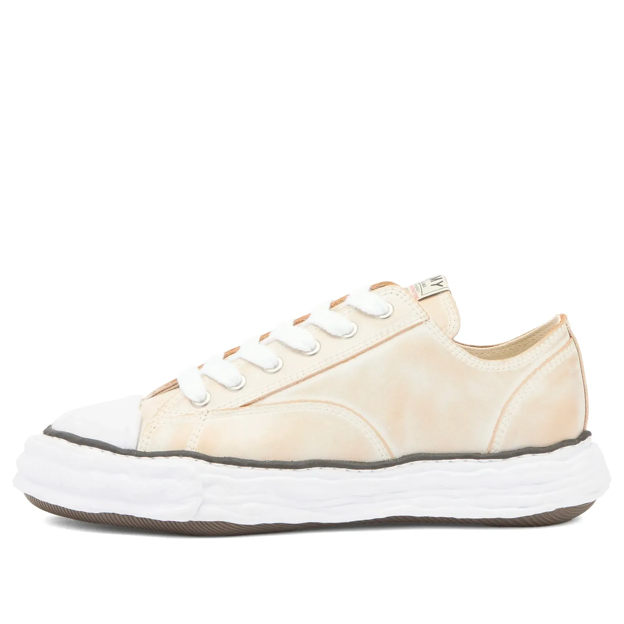 Maison Mihara Yasuhiro Men's Peterson23 Vintage Leather Sneaker White
