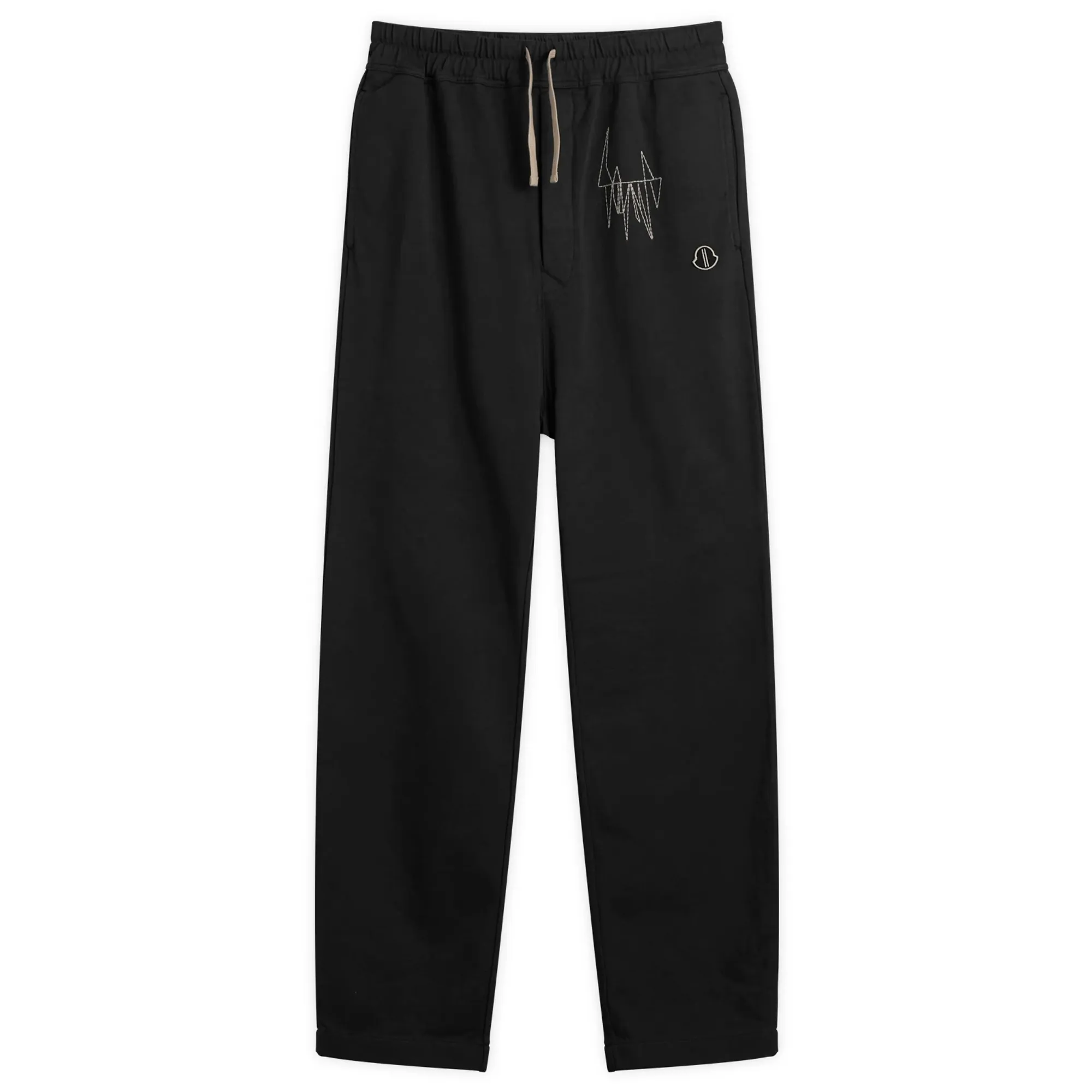 Rick Owens x Moncler Drawstring Jogger Black