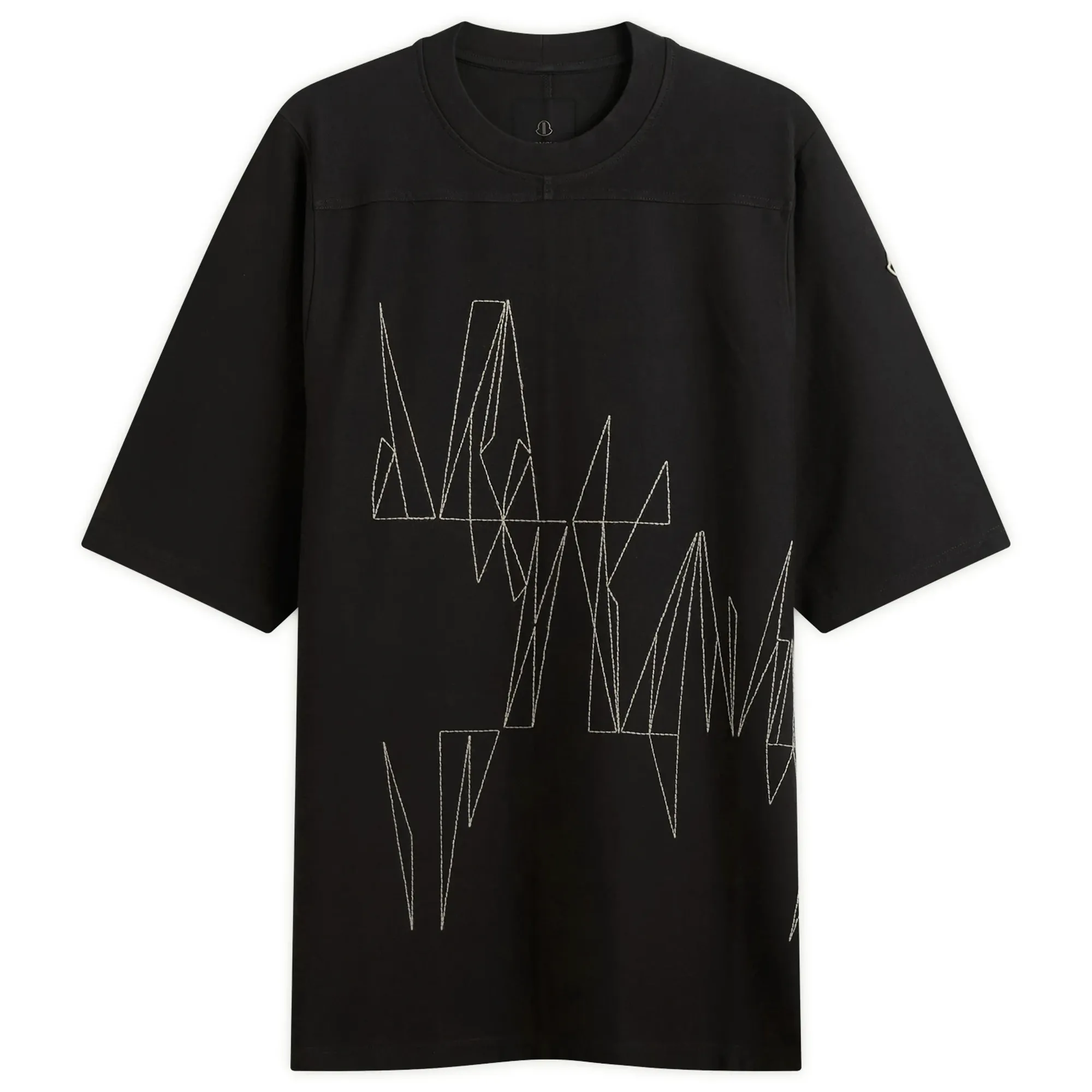 Rick Owens x Moncler Jumbo Short Sleeve T-Shirt Black