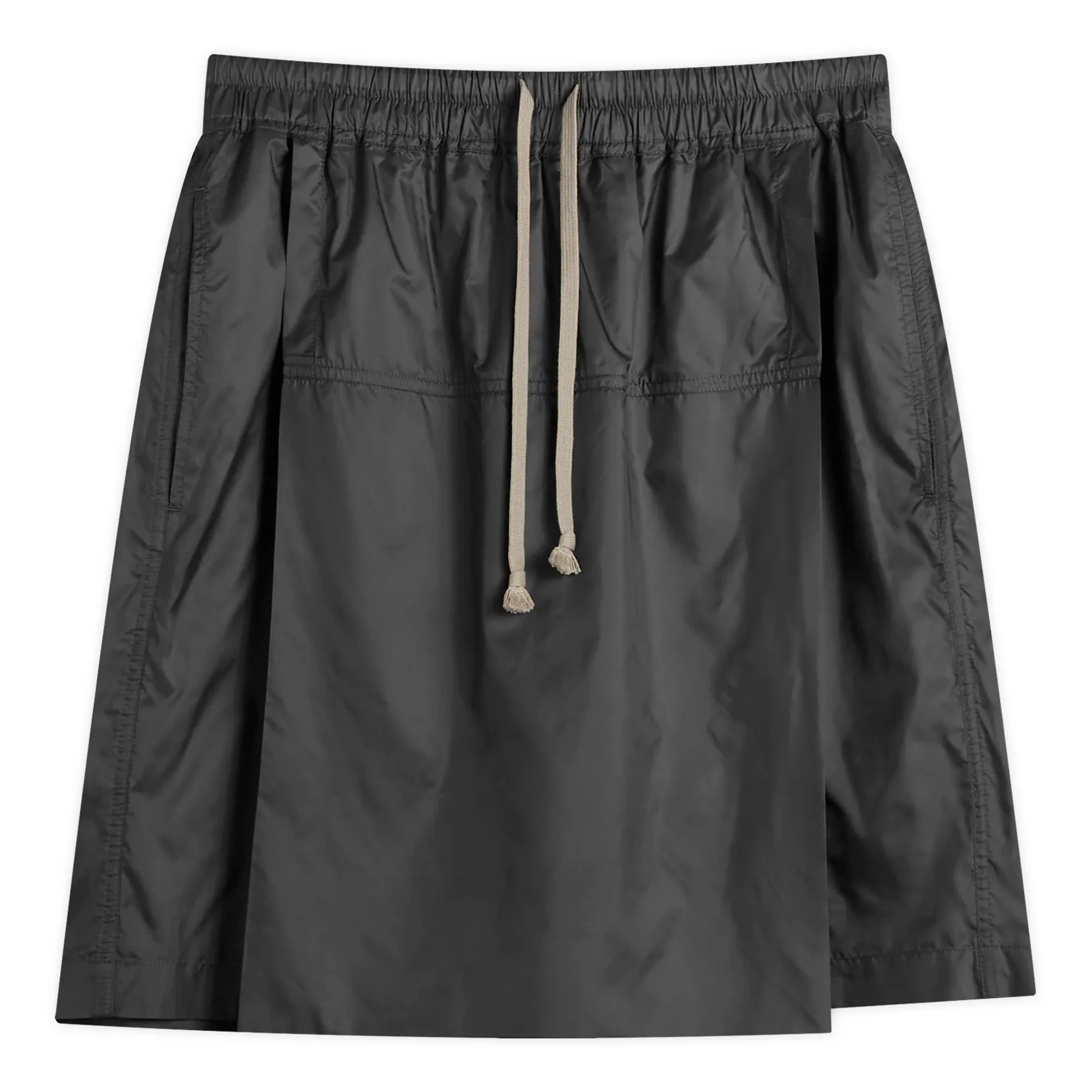 Rick Owens x Moncler Kiltshorts Drawstring Shorts Black