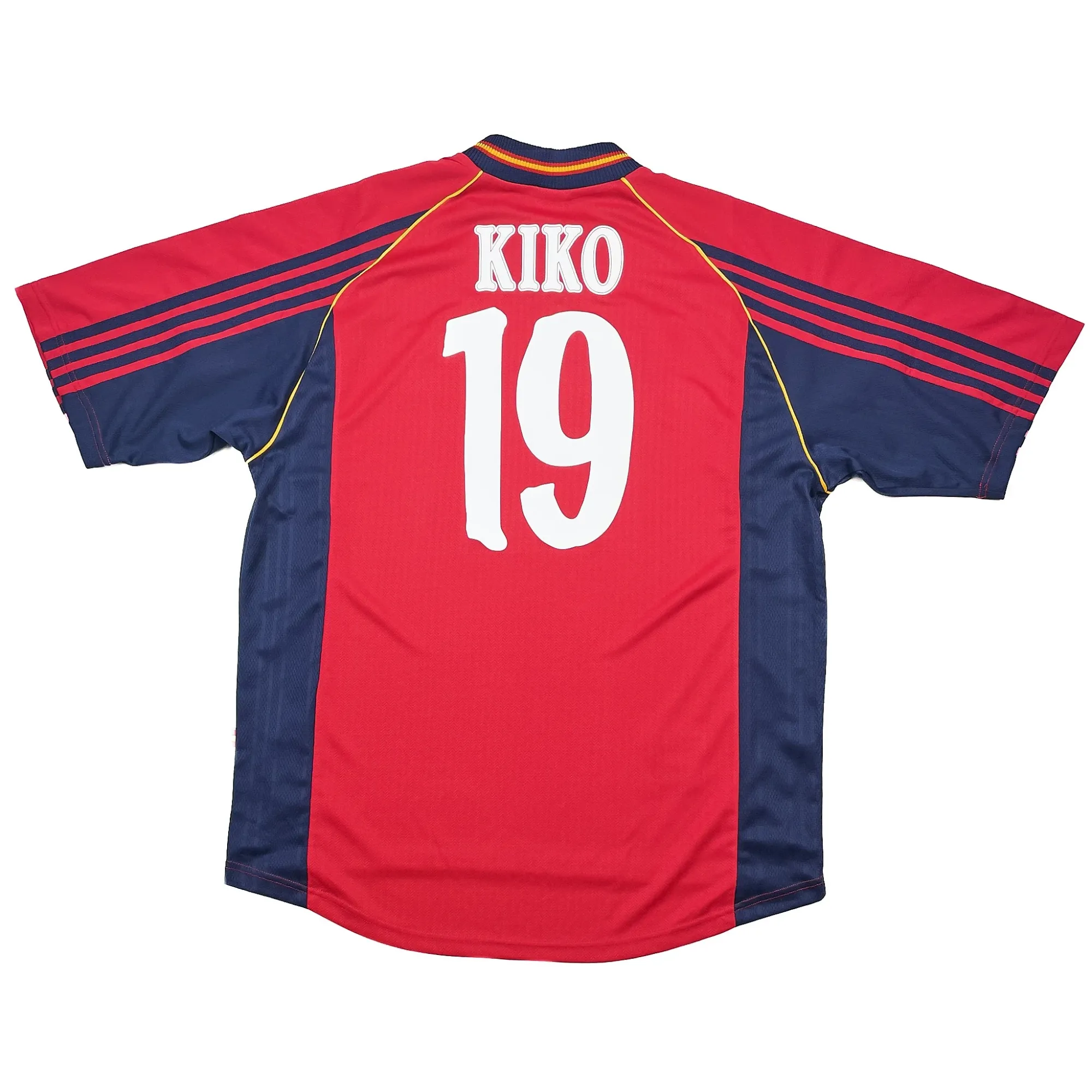 1998/00 Spain Kiko #19 Home Shirt (L) Adidas | Cult Kits