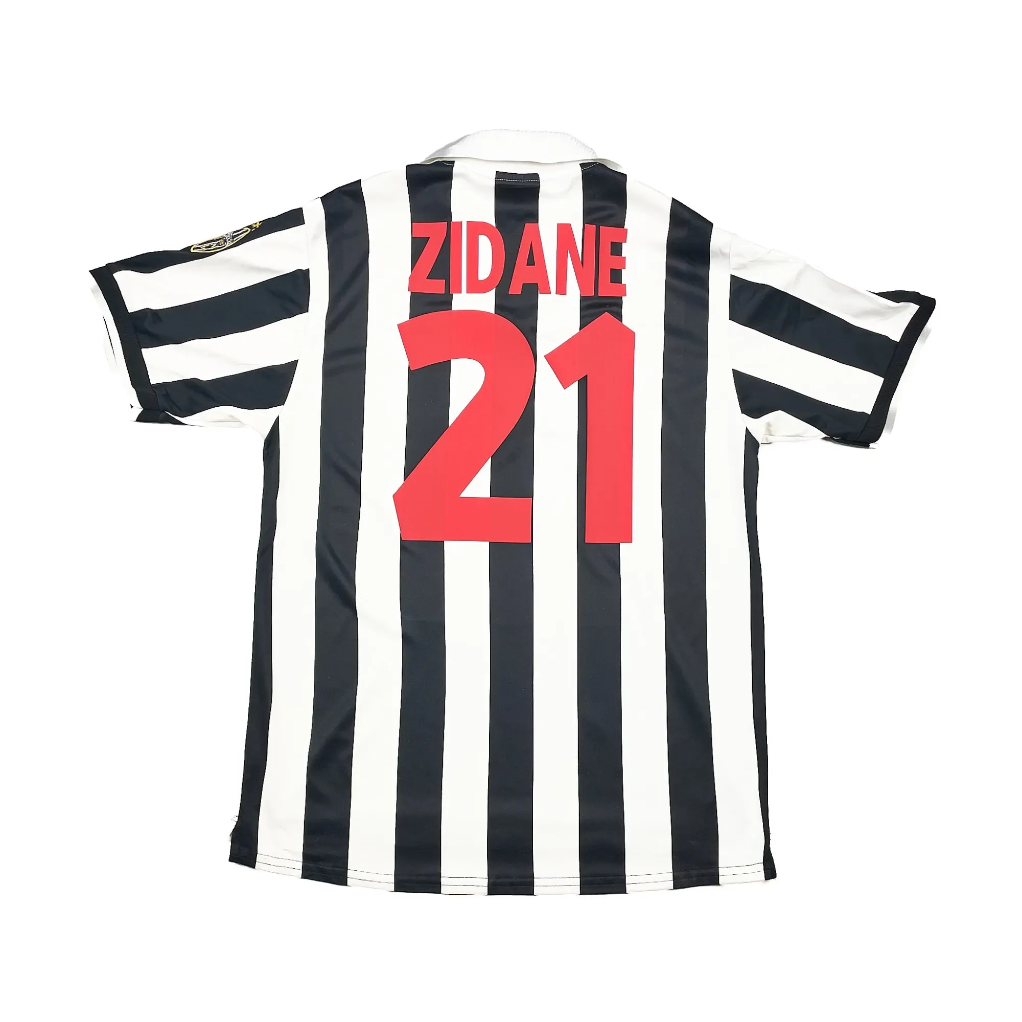 1999/00 Juventus Zidane #21 C/L Home Shirt (L) Kappa | Cult Kits