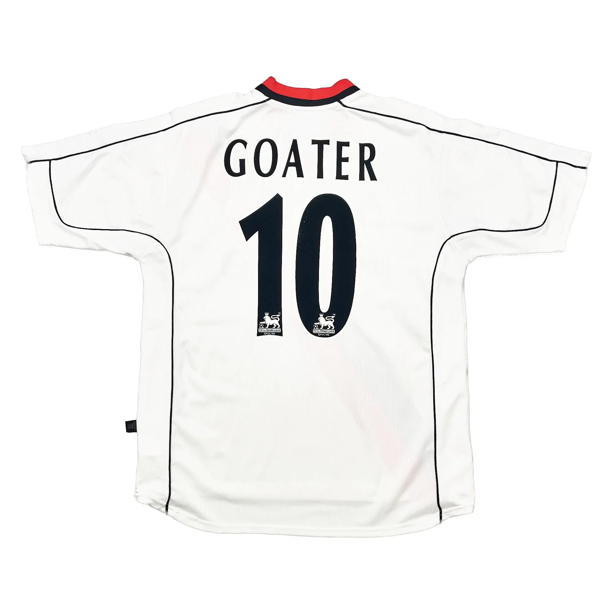 2002/03 Manchester City Goater #10 Away Shirt (M) Le Coq | Cult Kits
