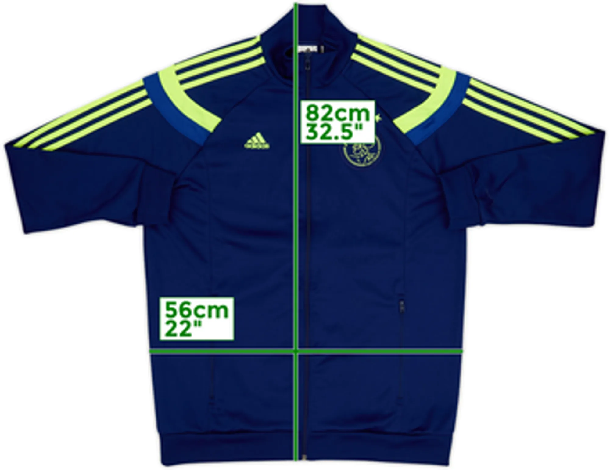 2014-15 Ajax adidas Track Jacket - 10/10 - (L)