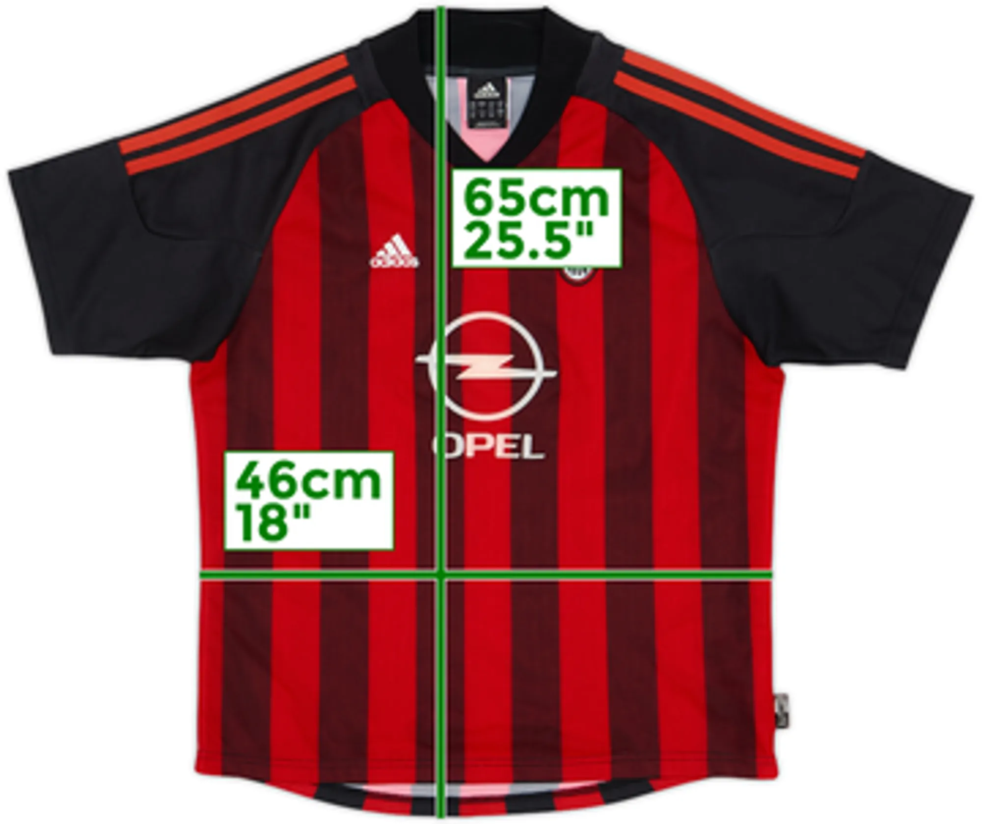 2002-03 AC Milan Home Shirt - 5/10 - (XL.Boys)