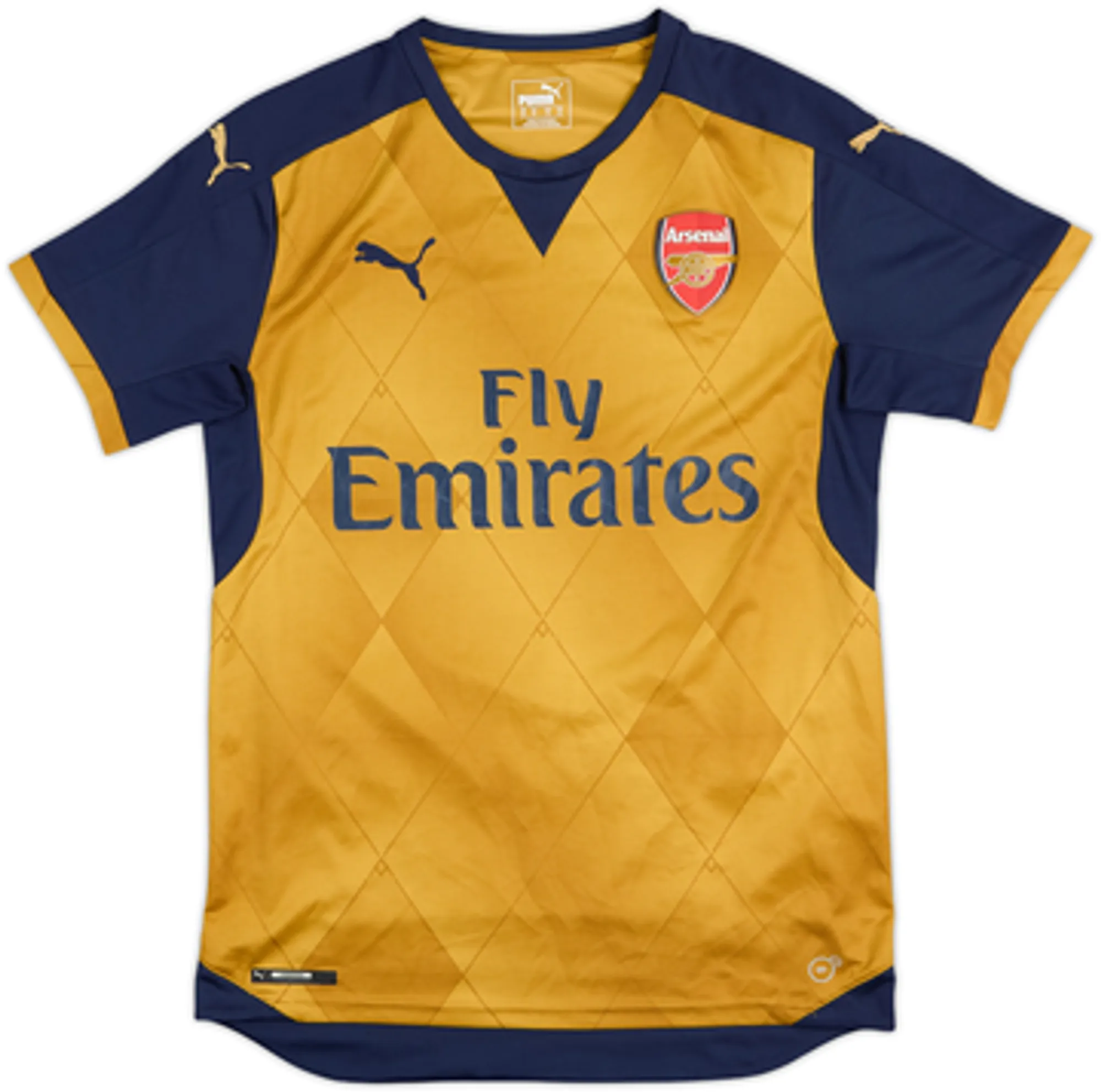 2015-16 Arsenal Away Shirt Arteta #8 - 8/10 - (XXL)