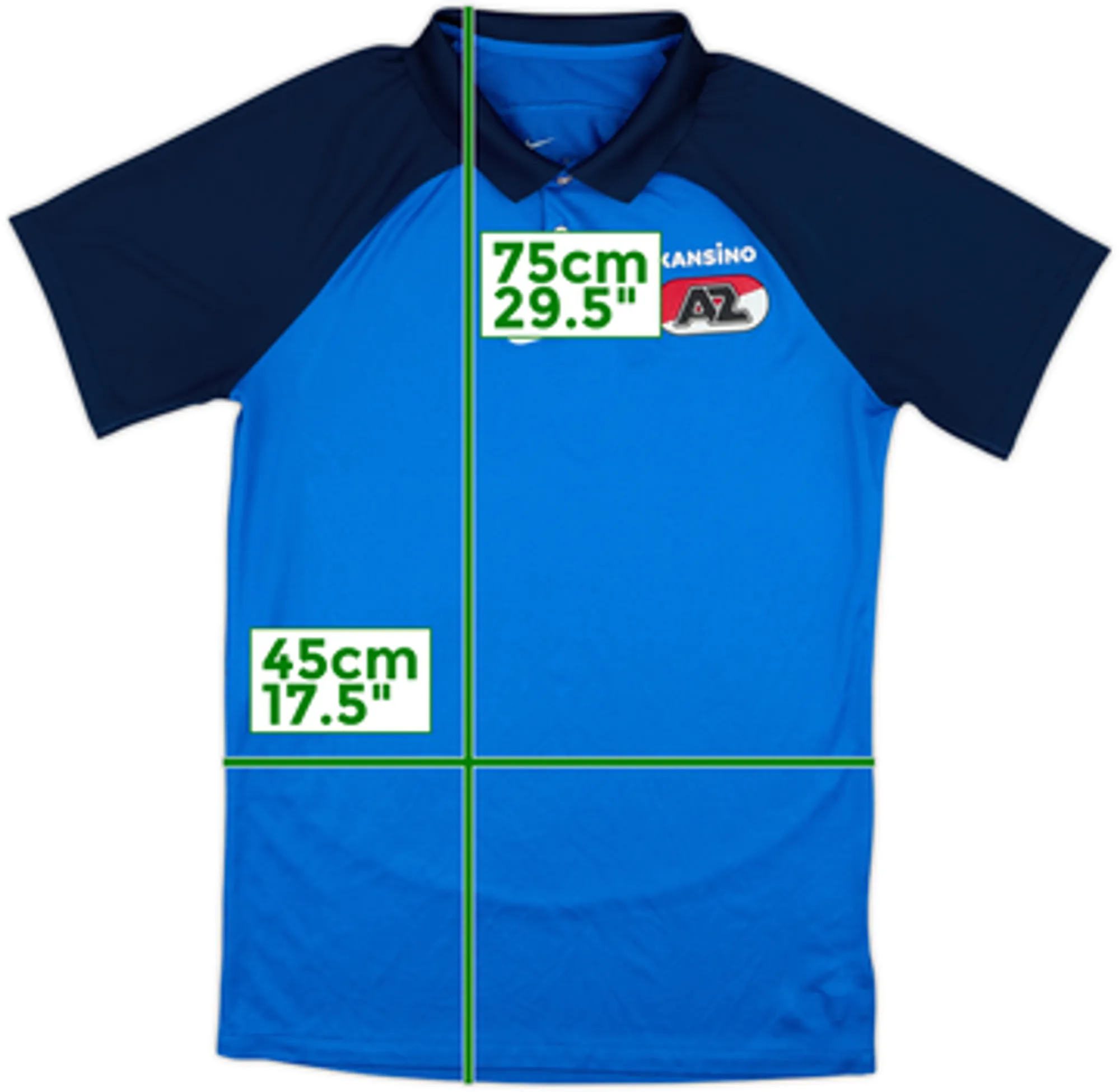 2022-23 AZ Alkmaar Nike Polo Shirt - 8/10 - (M)