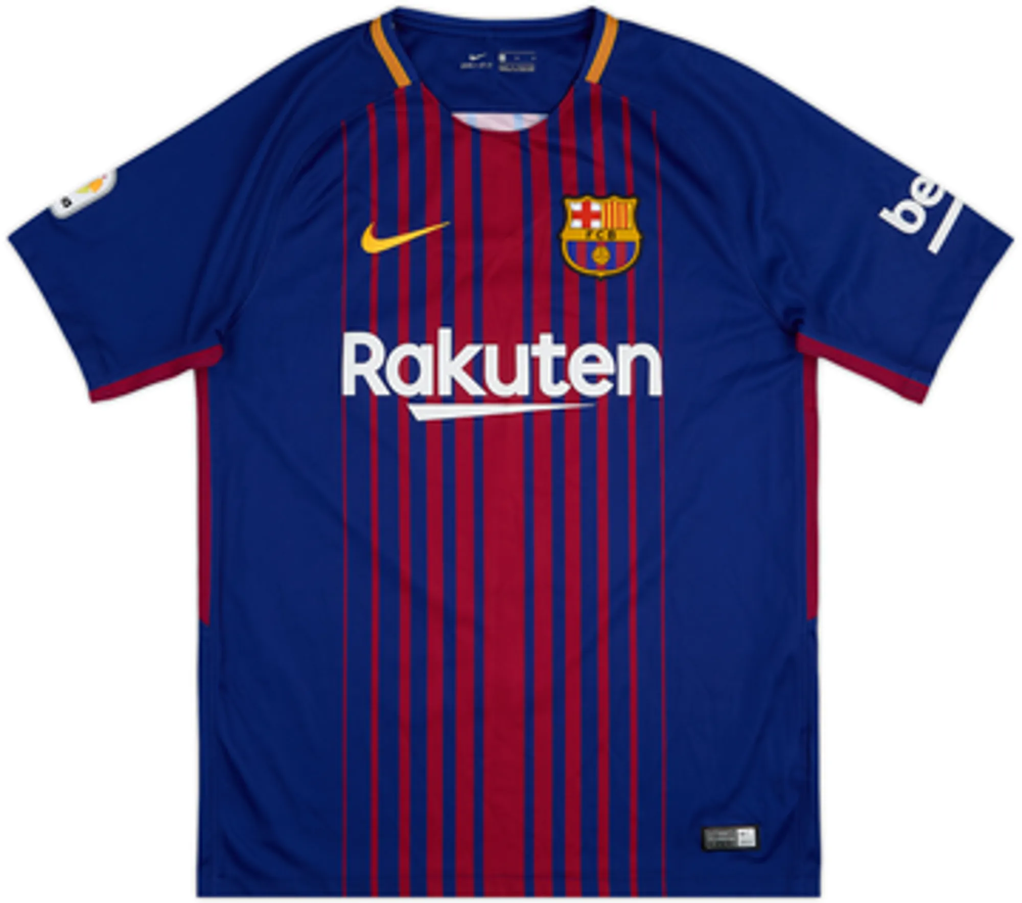 2017-18 Barcelona Home Shirt Suarez #9 - 6/10 - (M)
