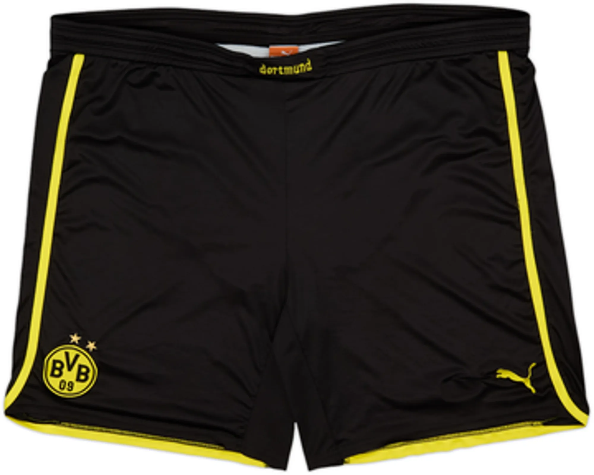 2012-13 Borussia Dortmund Home Shorts - 8/10 - (3XL)