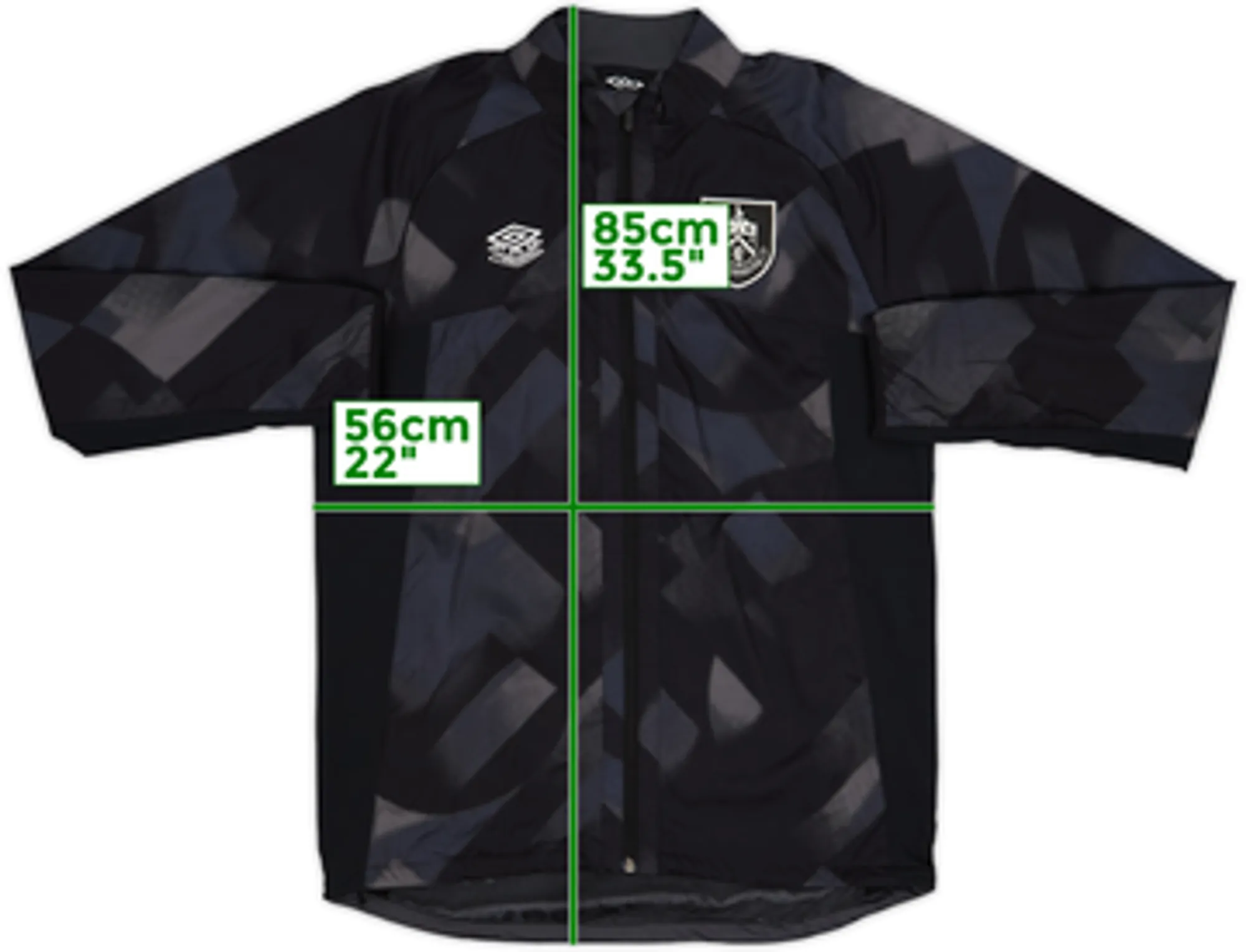 2023-24 Burnley Umbro Track Jacket - 10/10 - (L)