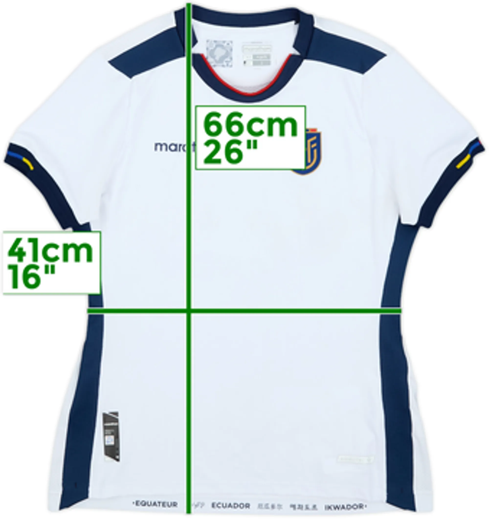 2022-23 Ecuador Third Shirt - 8/10 - (Women's S)