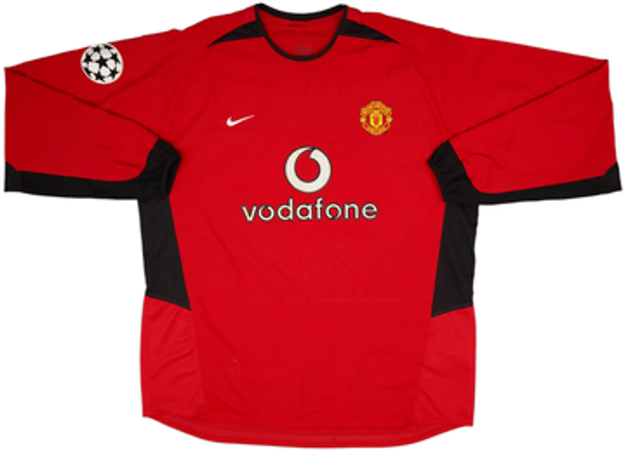 2002-04 Manchester United Home L/S Shirt Ronaldo #7 - 7/10 - (XXL)