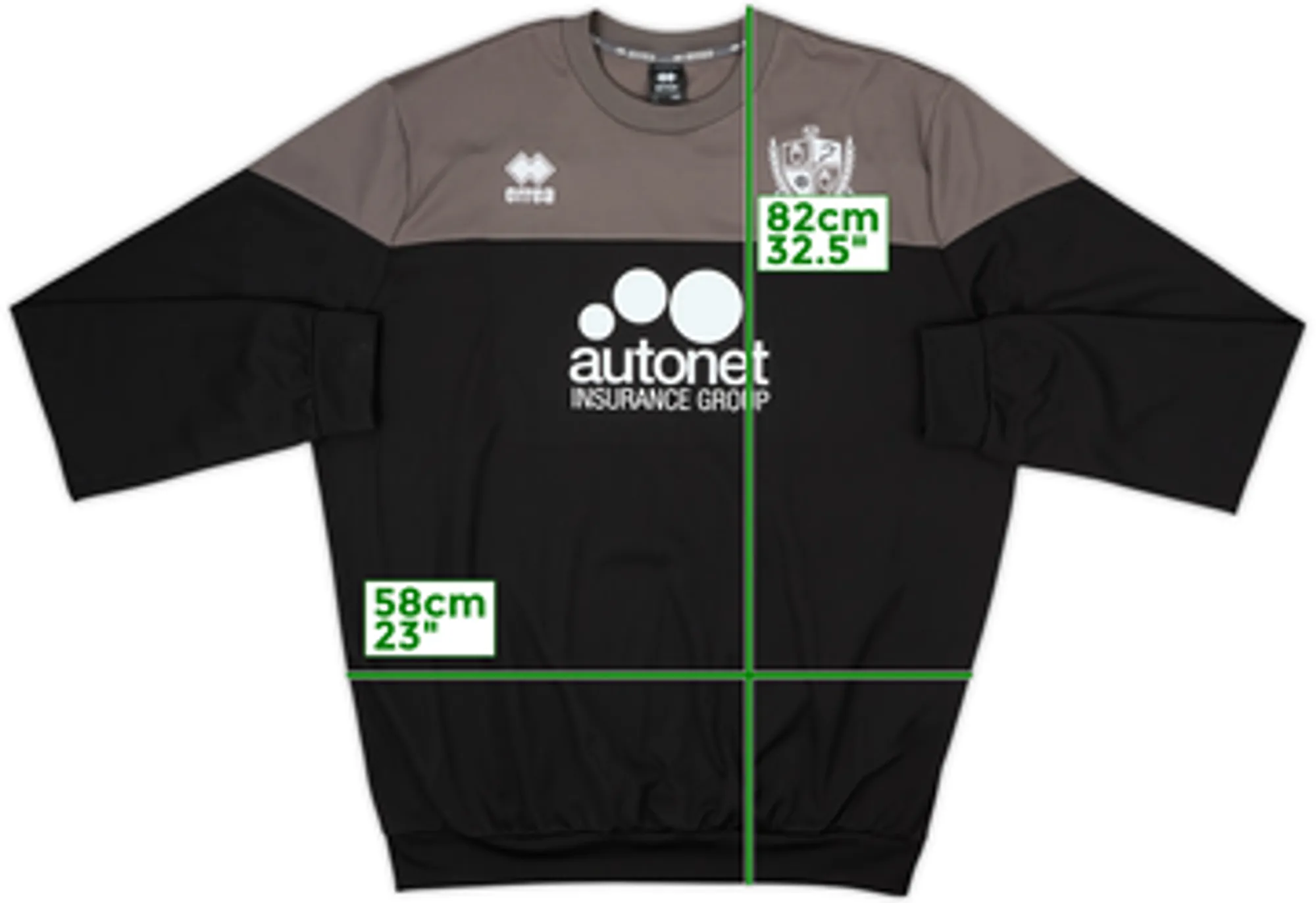 2019-20 Port Vale Errea Sweat Top - 8/10 - (4XL)